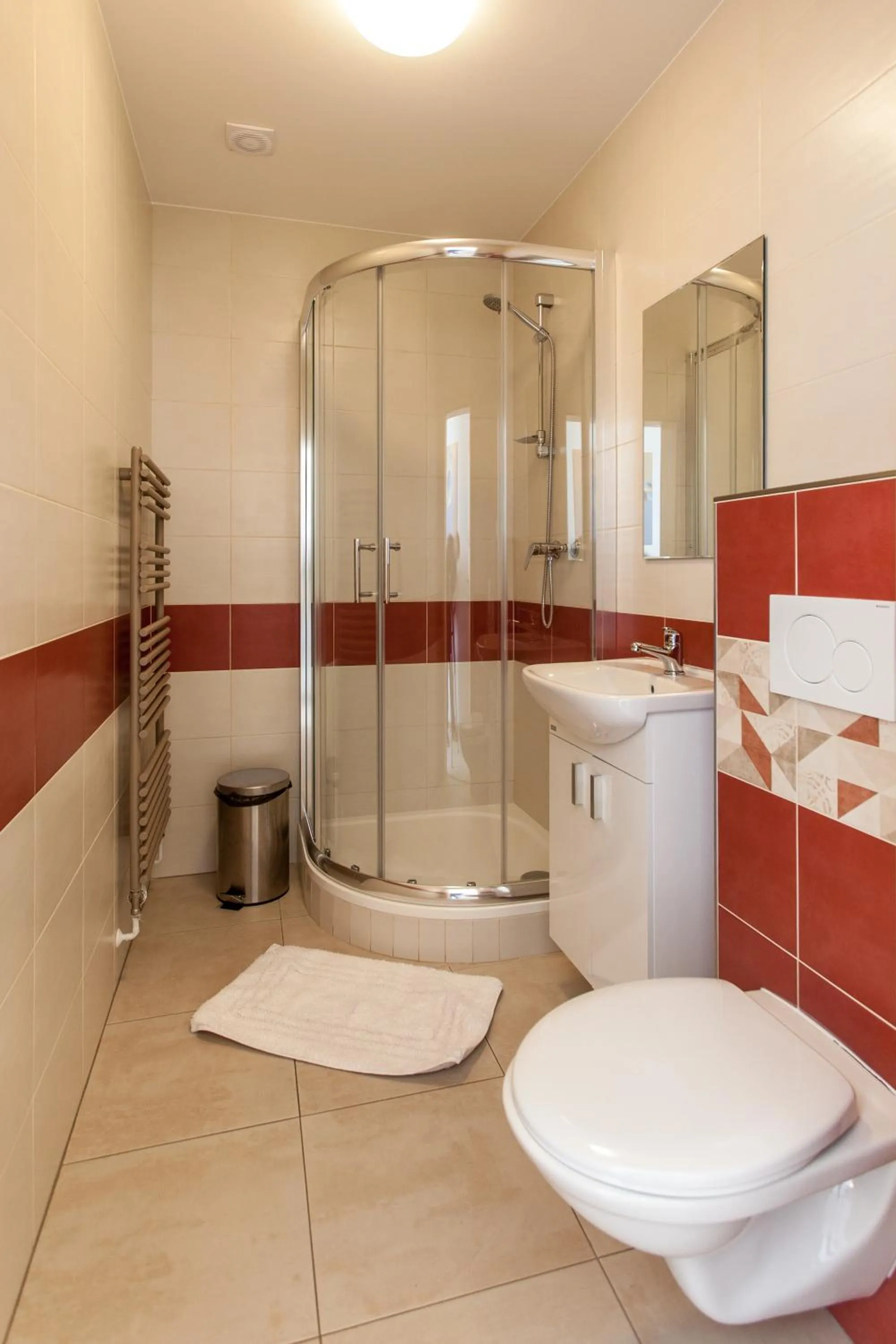 Bathroom in Penzion a restaurace U Hájků