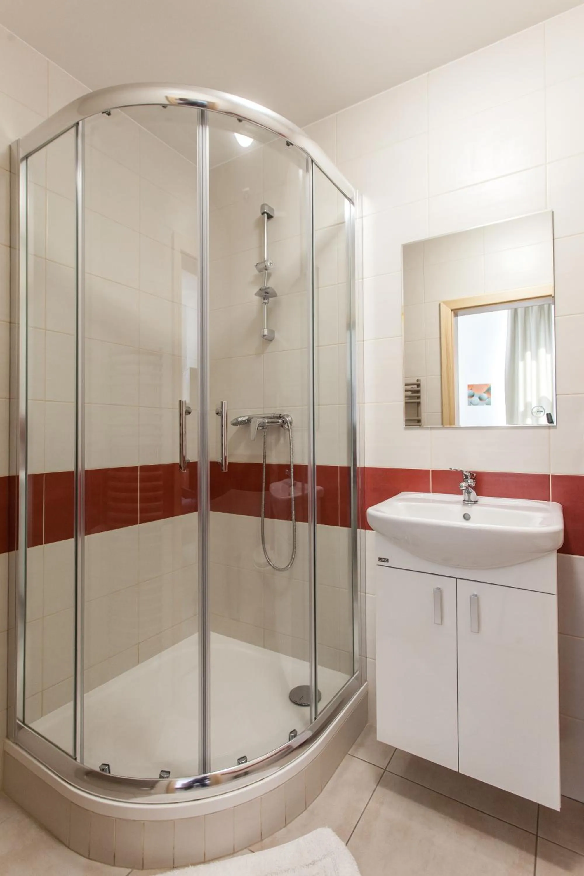 Bathroom in Penzion a restaurace U Hájků