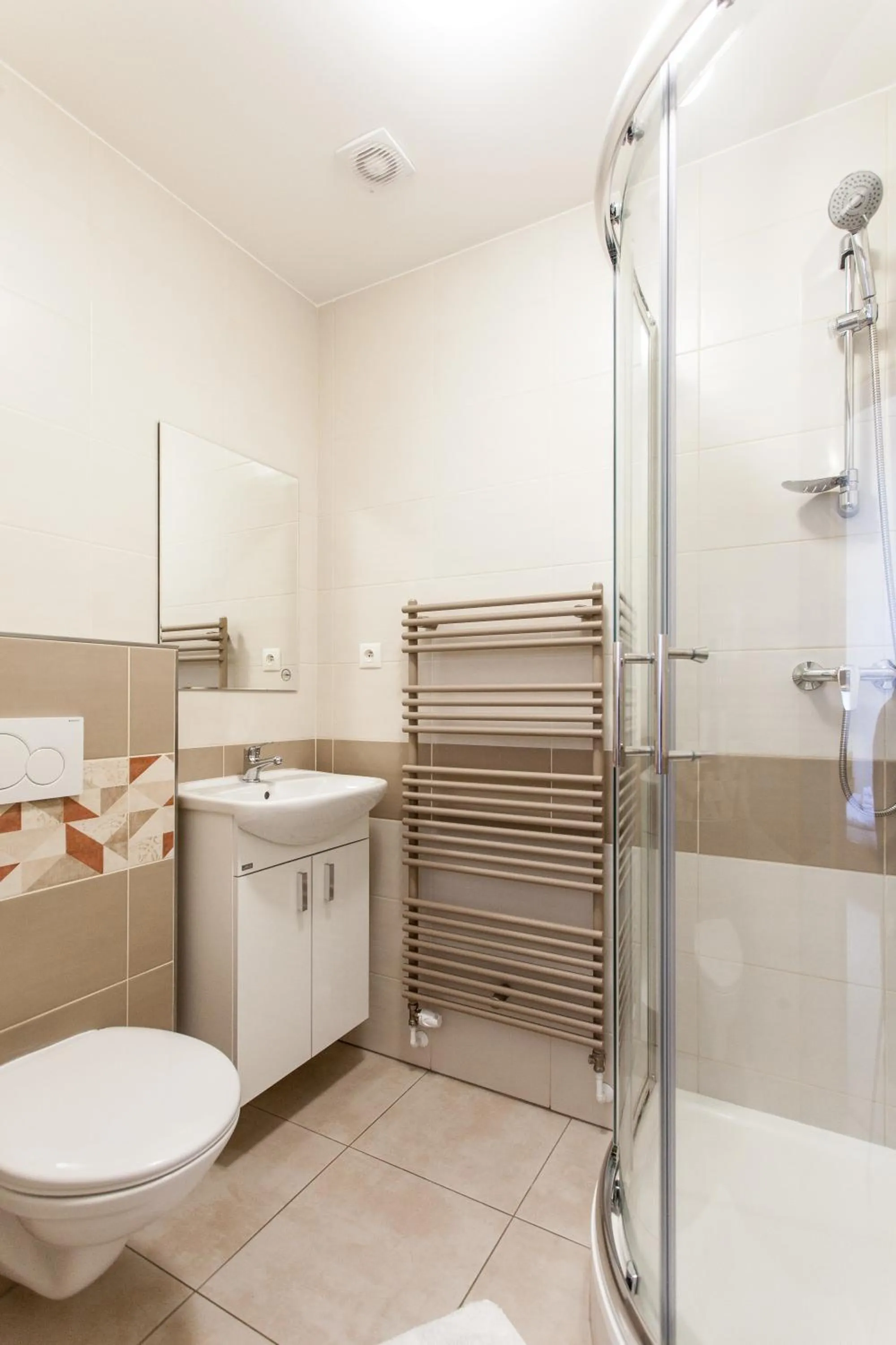 Bathroom in Penzion a restaurace U Hájků