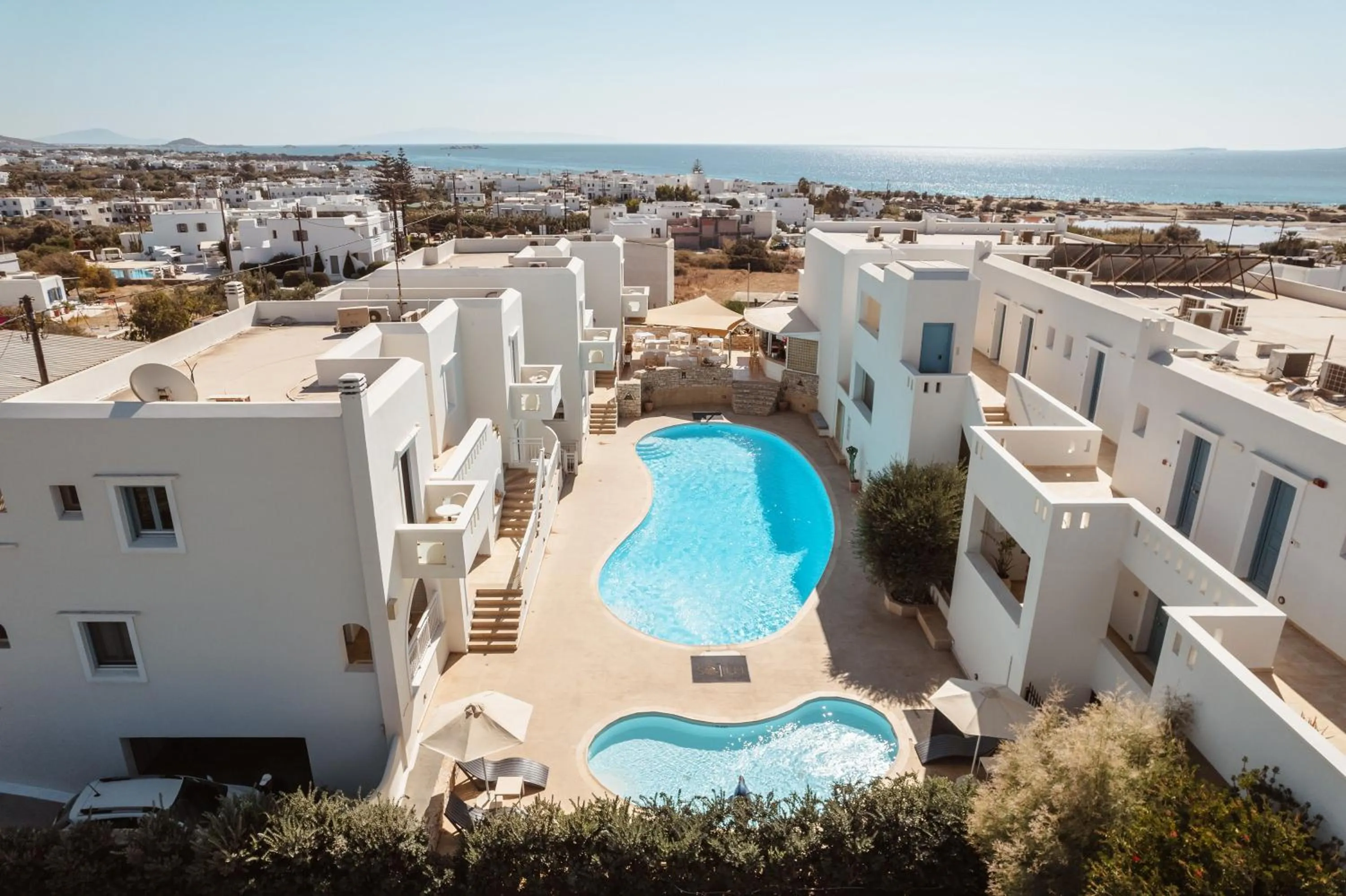 Property building in Mitos Suites