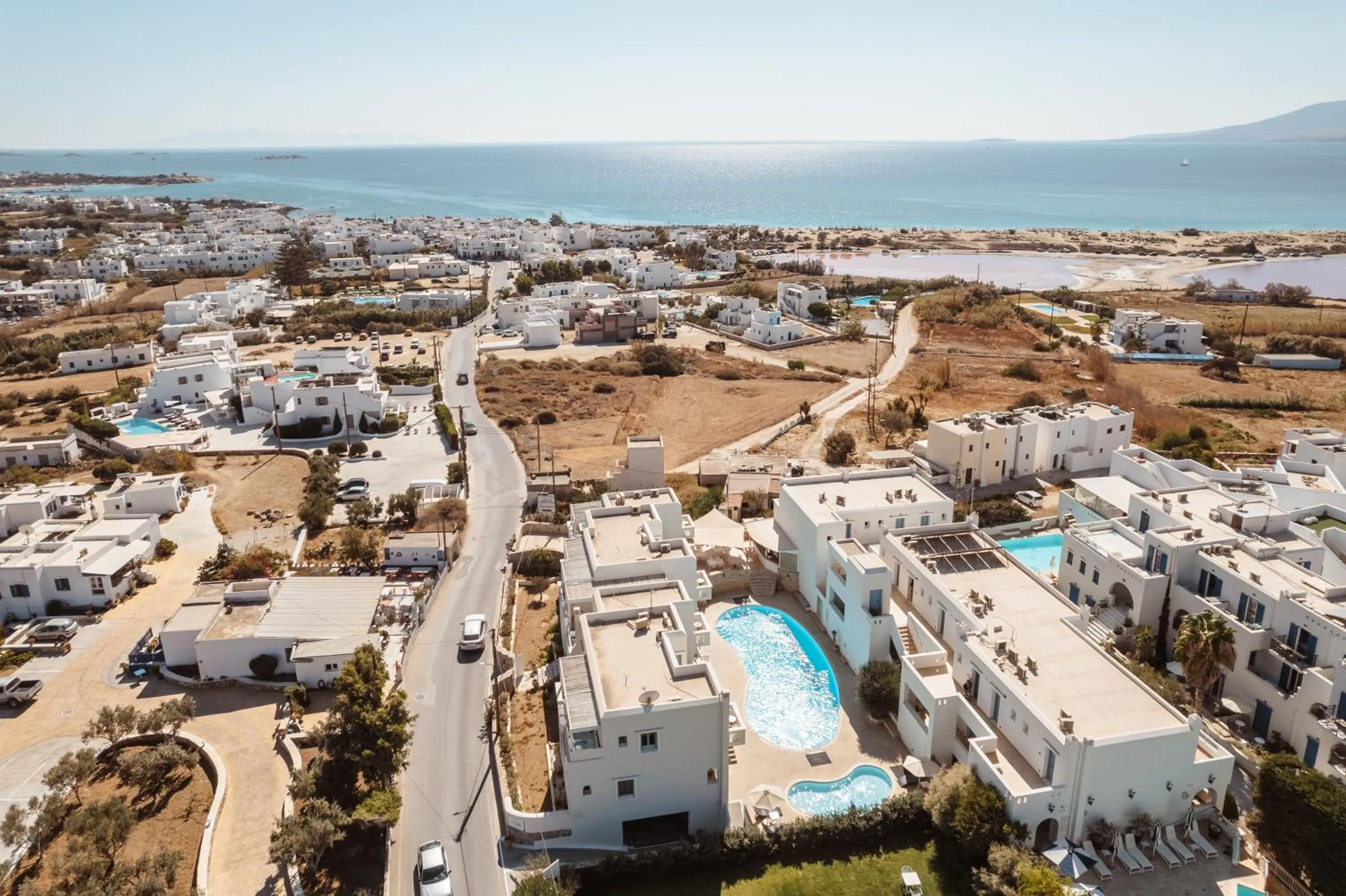 Property building in Mitos Suites