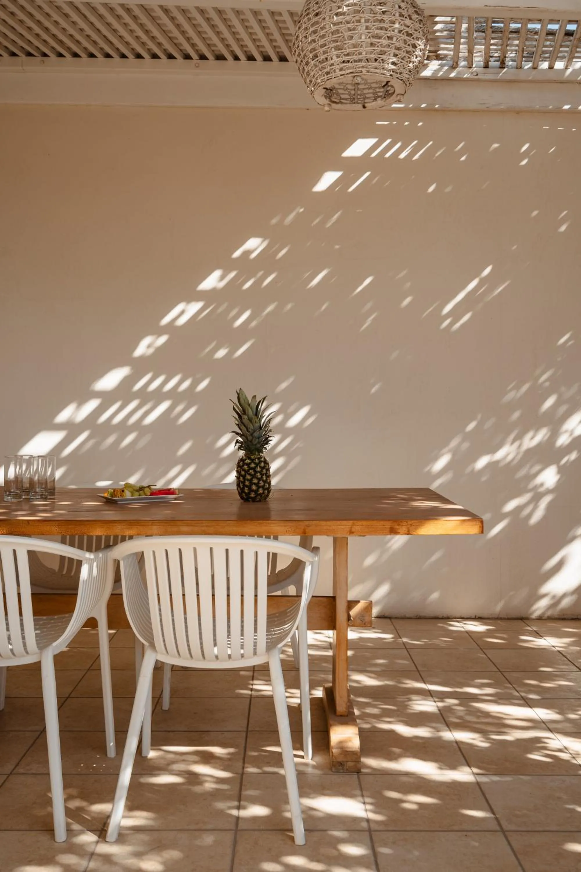 Patio in Mitos Suites