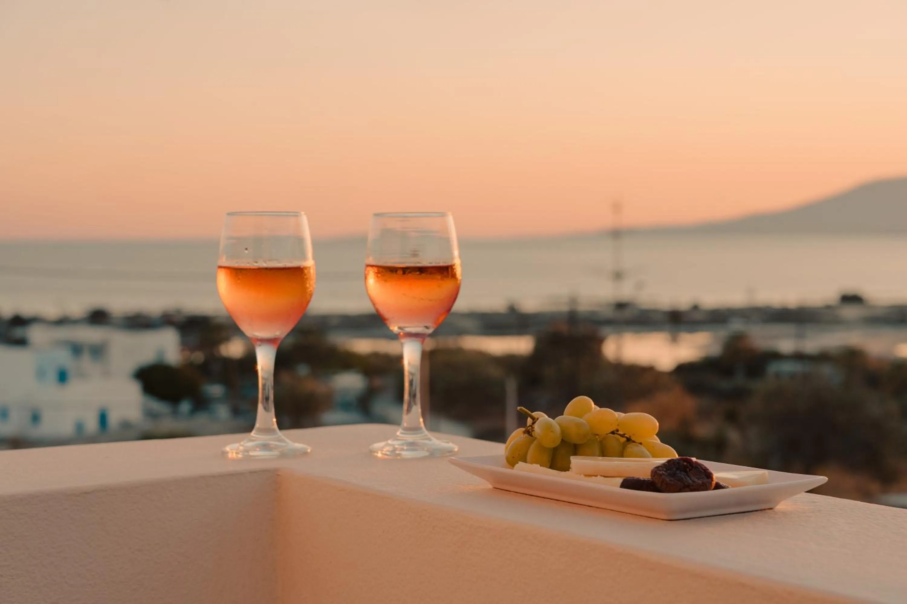 Patio in Mitos Suites