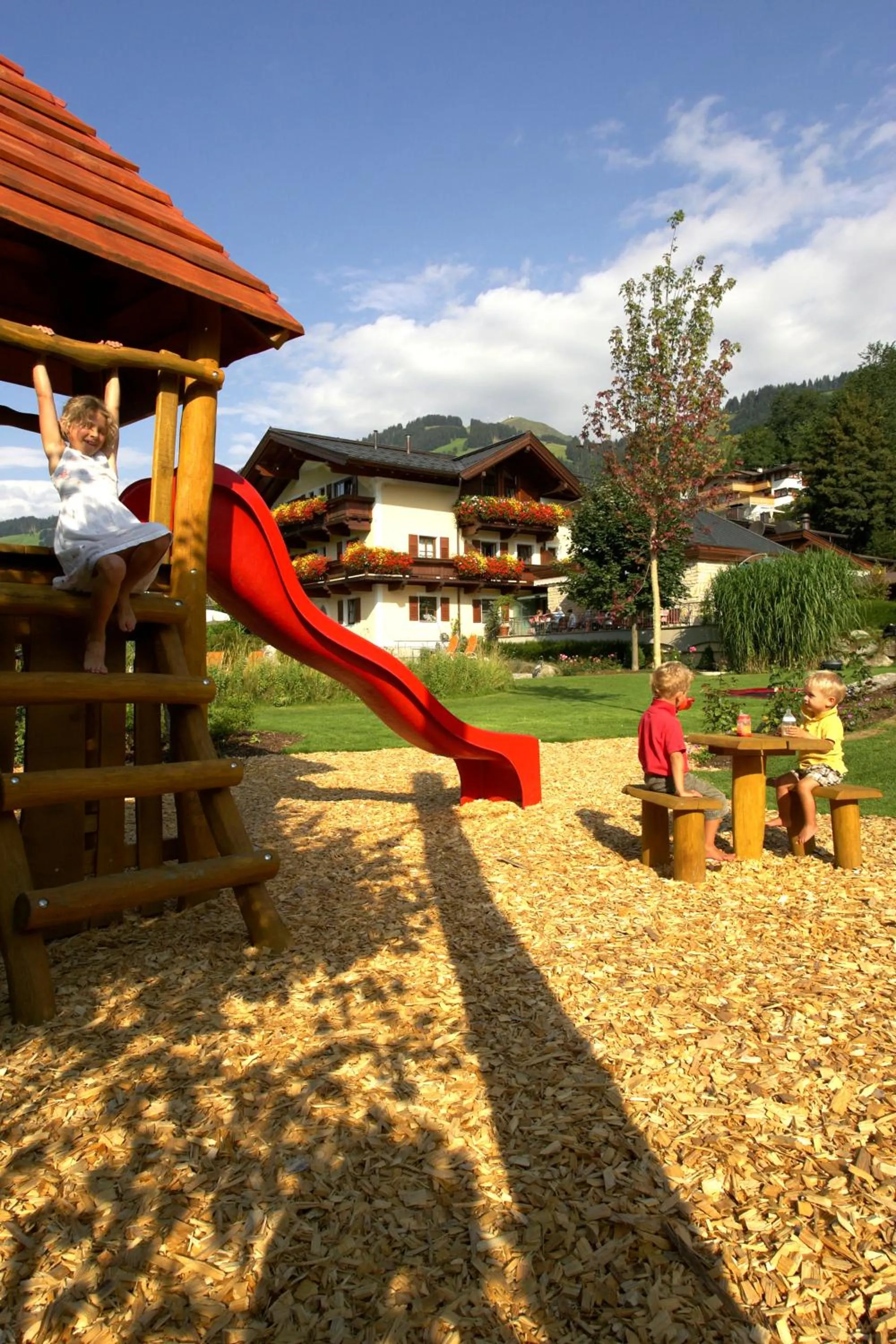 Children play ground in Hotel Hubertus
