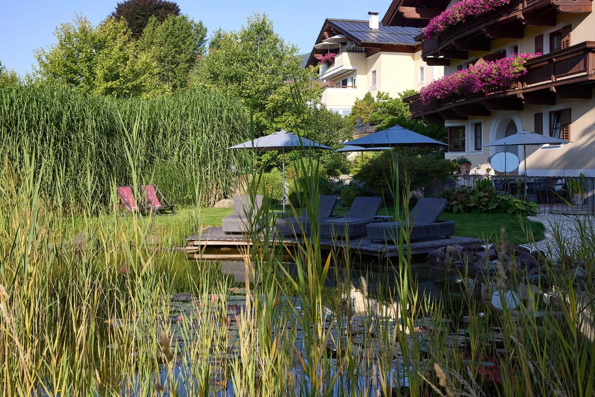 Property building in Hotel Hubertus