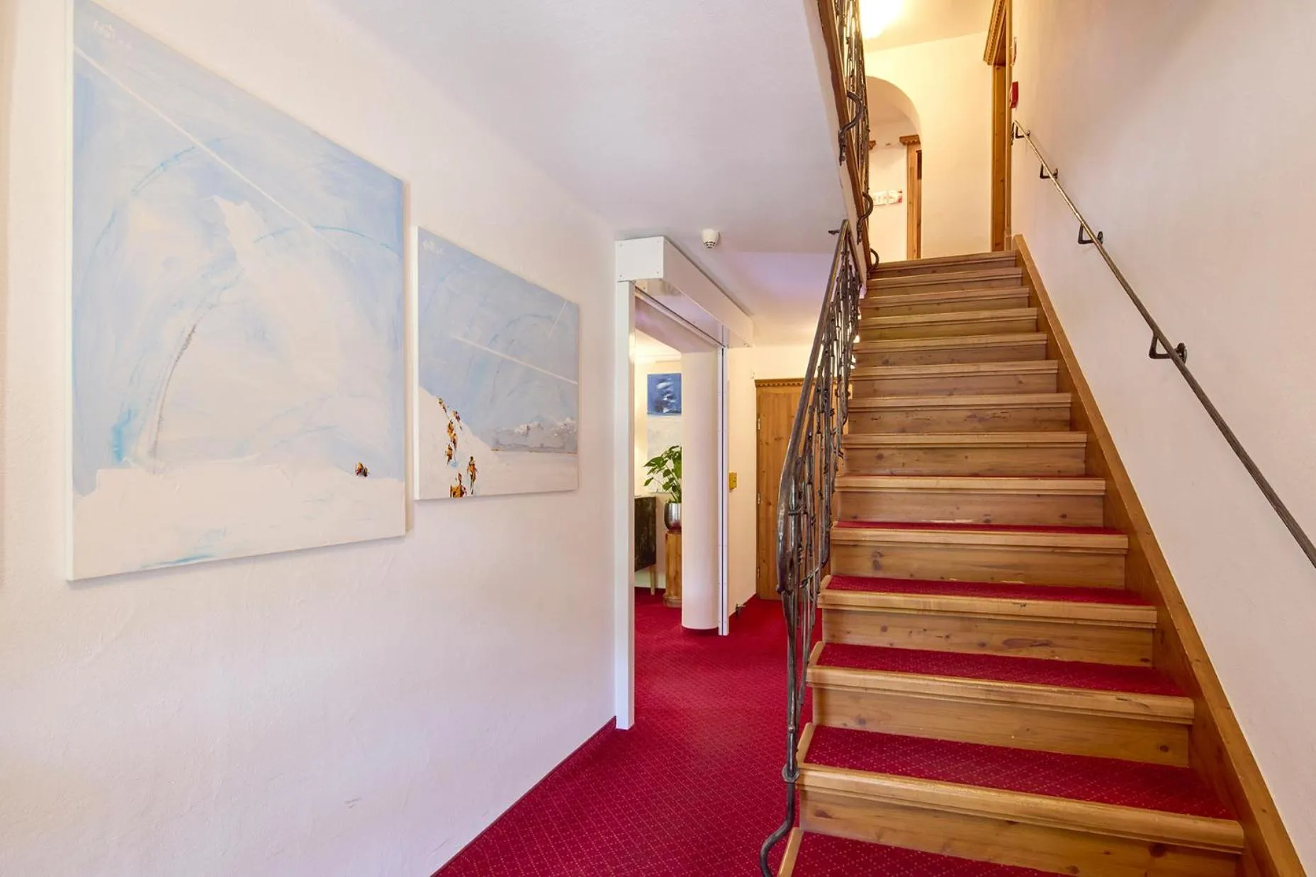 Decorative detail in Hotel Hubertus