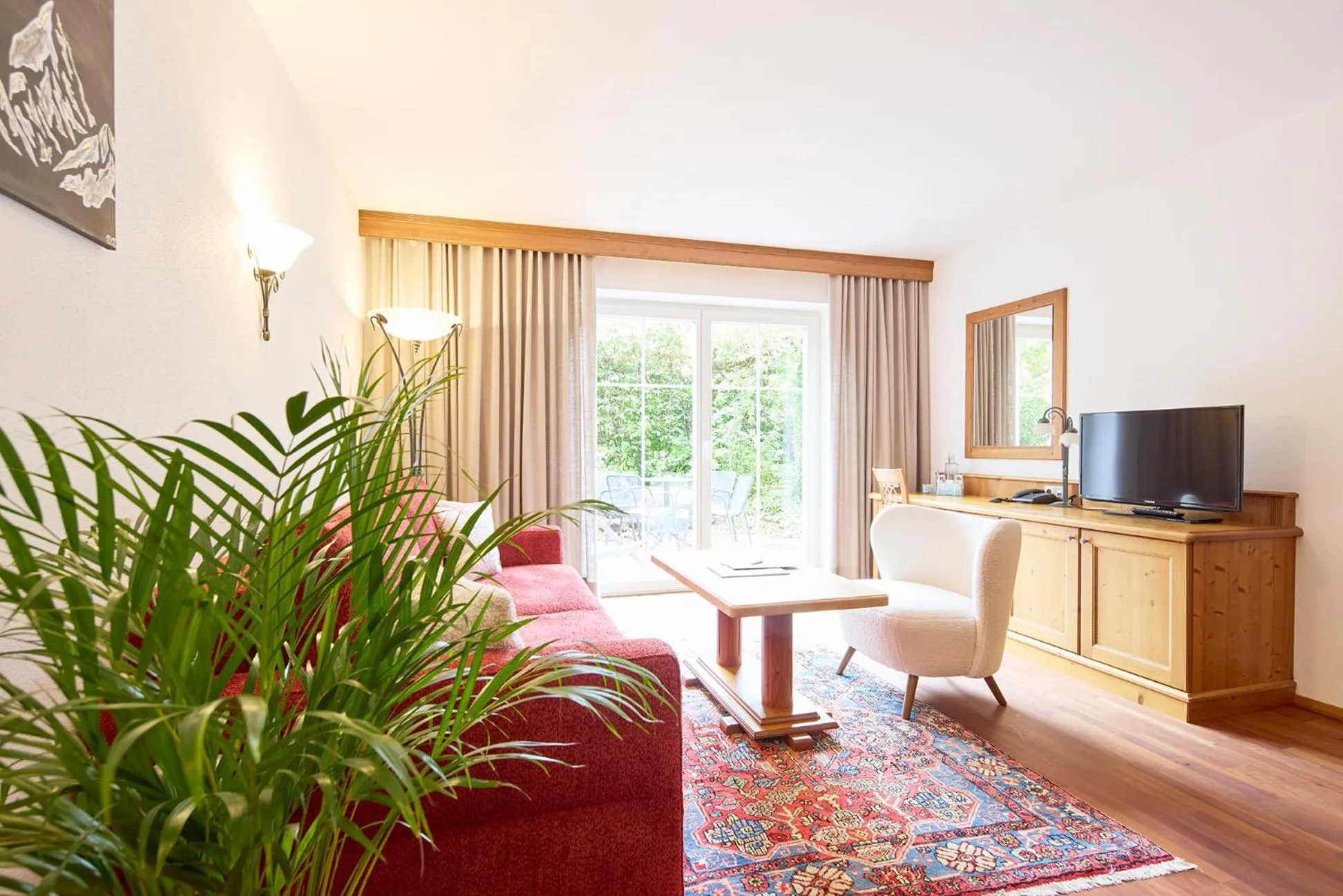 Living room in Hotel Hubertus