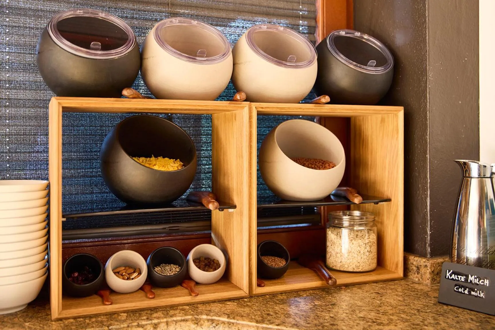 Buffet breakfast in Hotel Hubertus