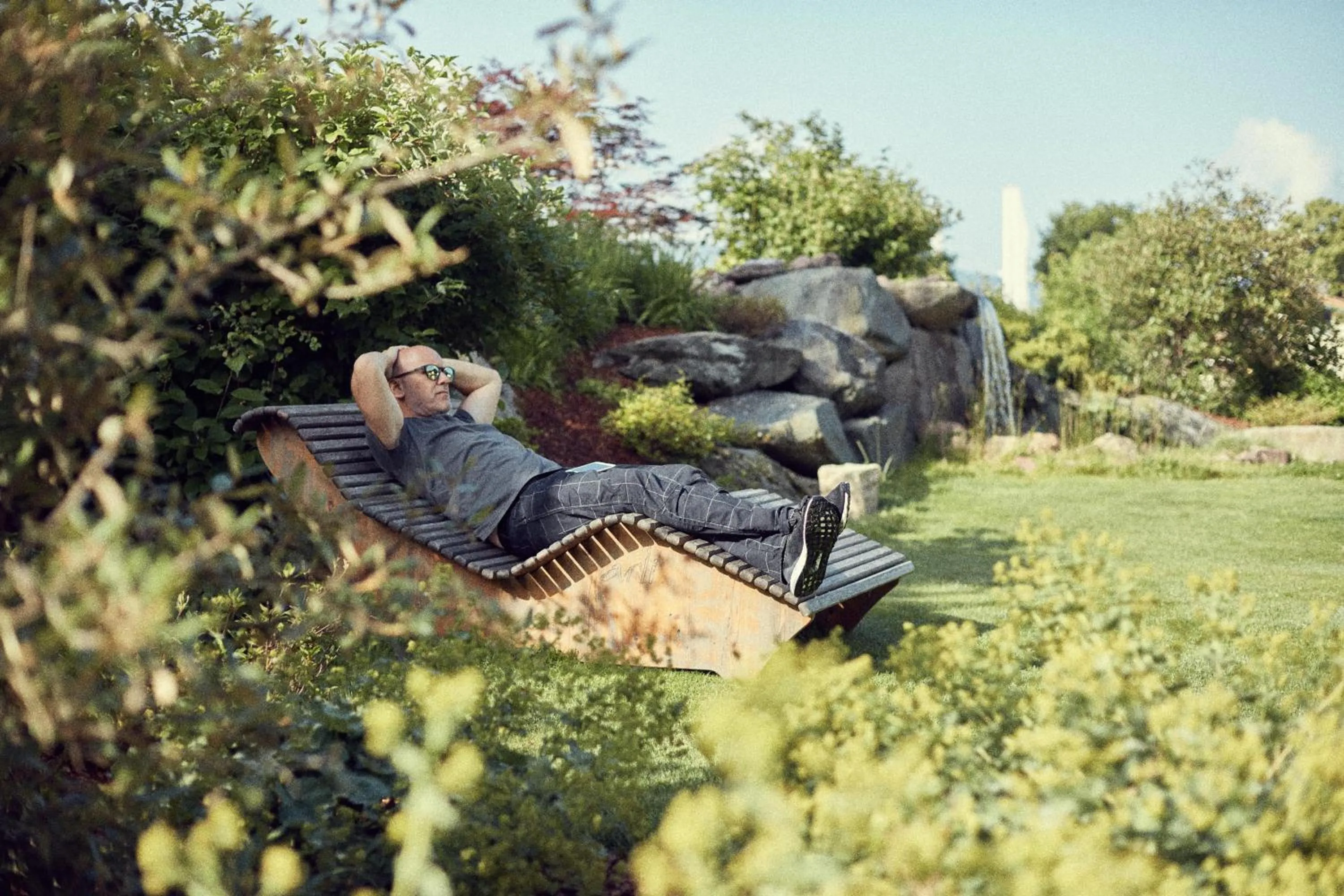 Garden in Hotel Hubertus