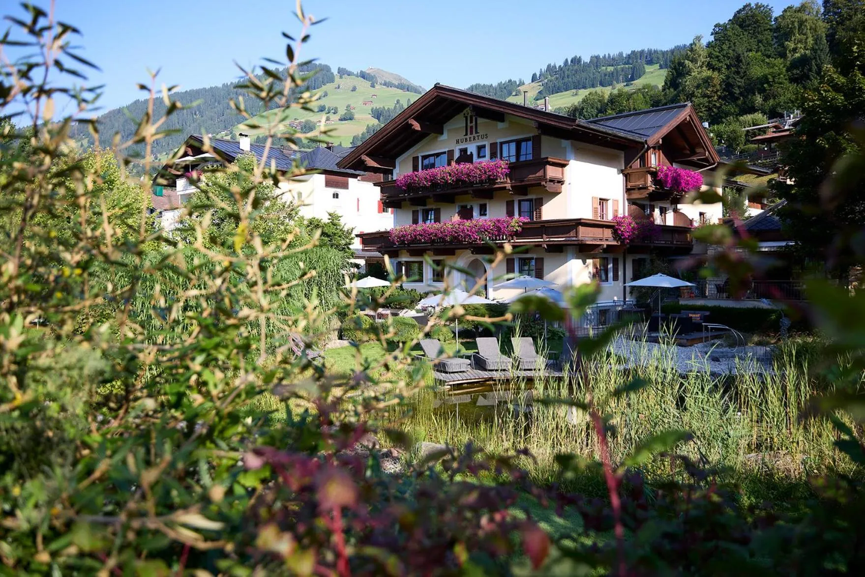 Property building in Hotel Hubertus