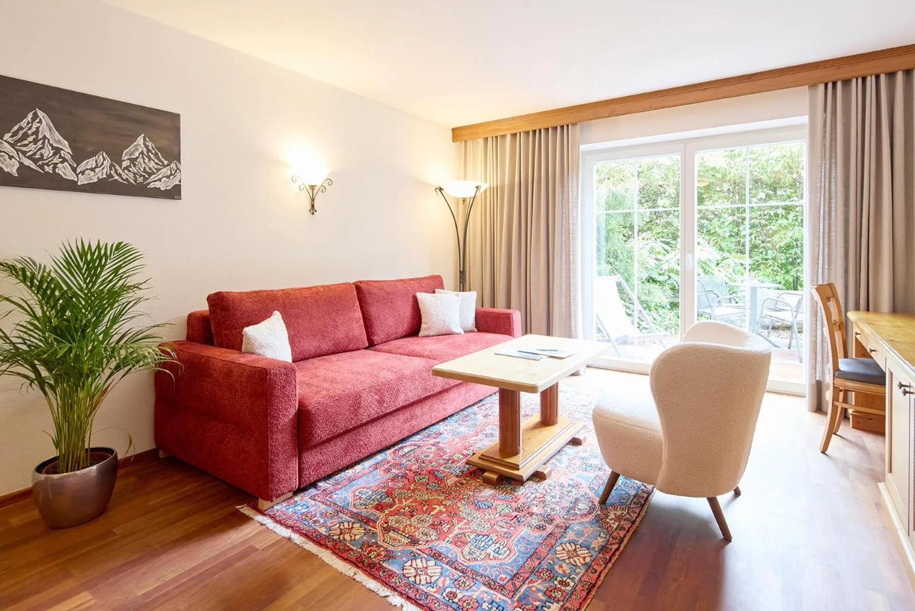 Living room in Hotel Hubertus