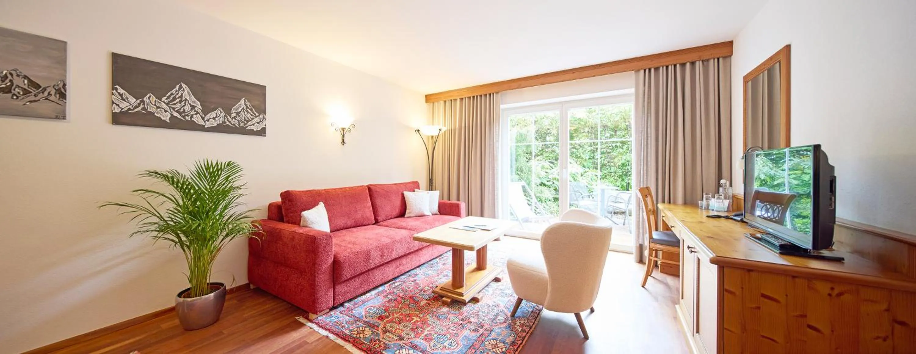 Living room in Hotel Hubertus