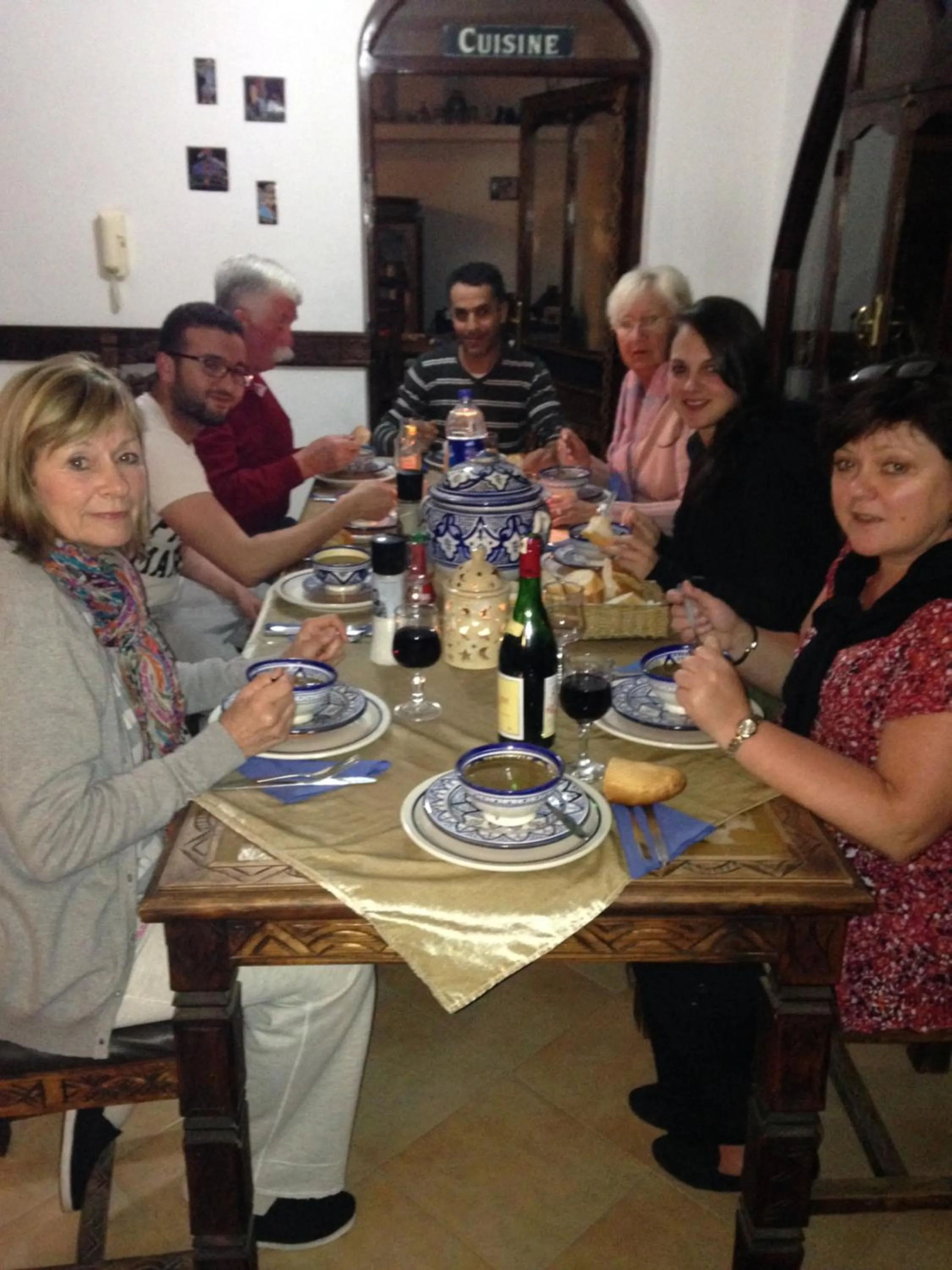 Food and drinks in Villa Sunset B&B