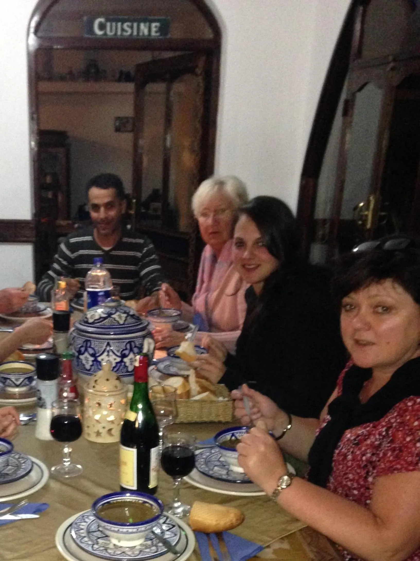 Food and drinks in Villa Sunset B&B