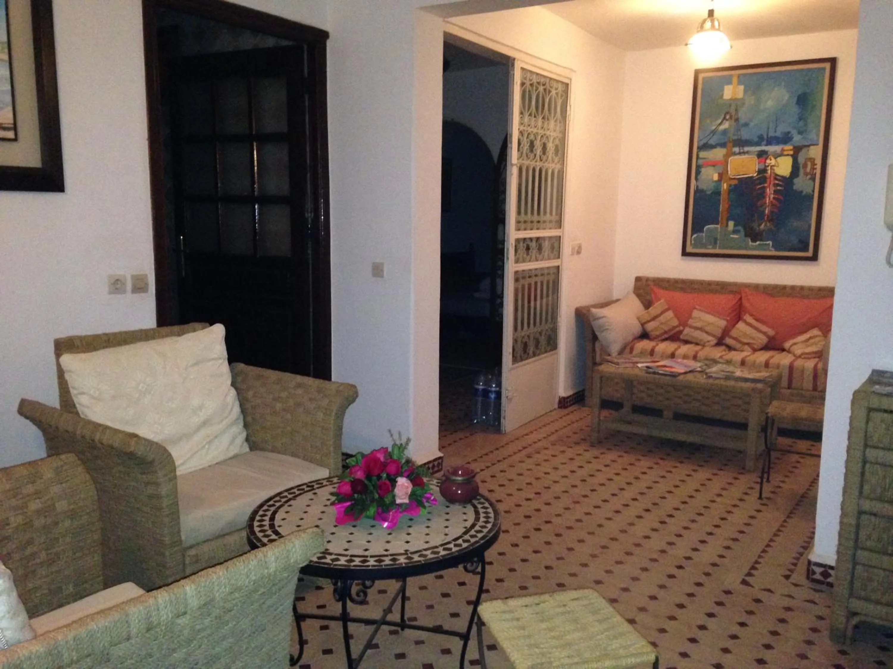 Lobby or reception in Villa Sunset B&B