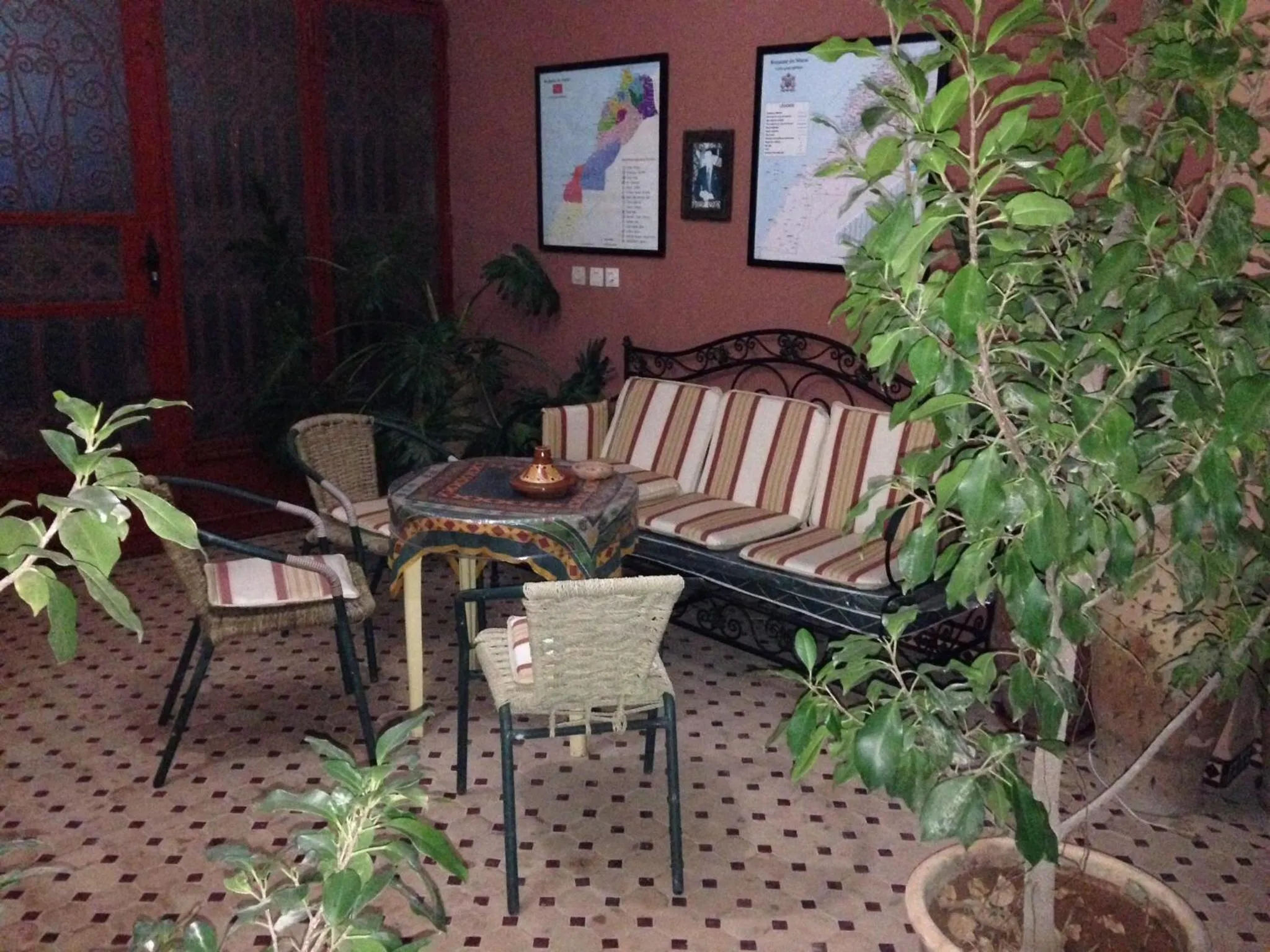 Patio in Villa Sunset B&B