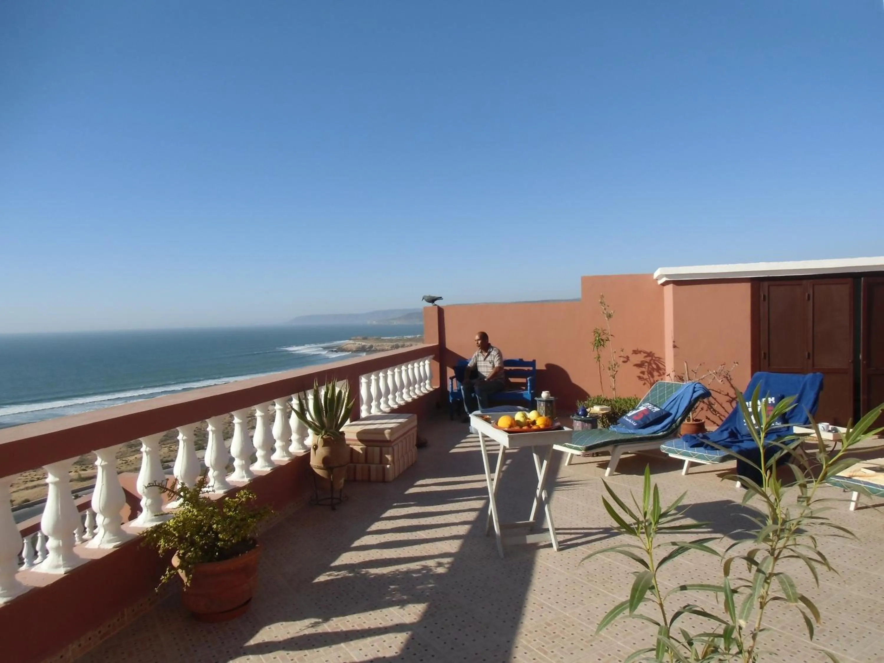 Balcony/Terrace in Villa Sunset B&B