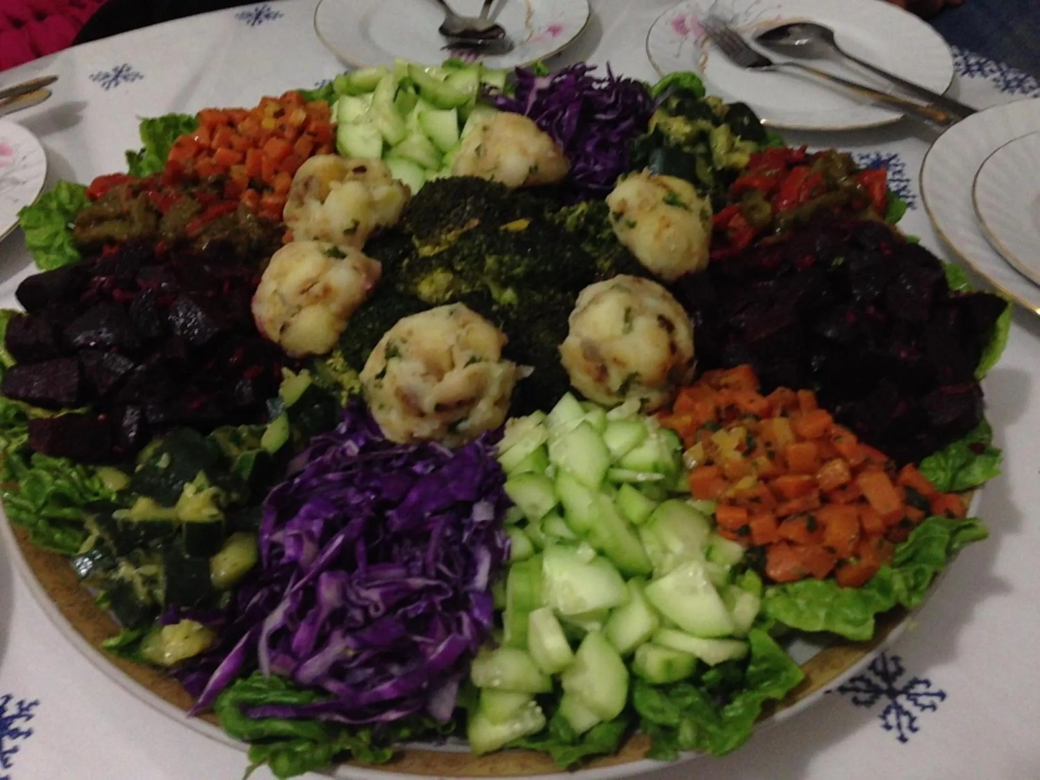 Food close-up in Villa Sunset B&B