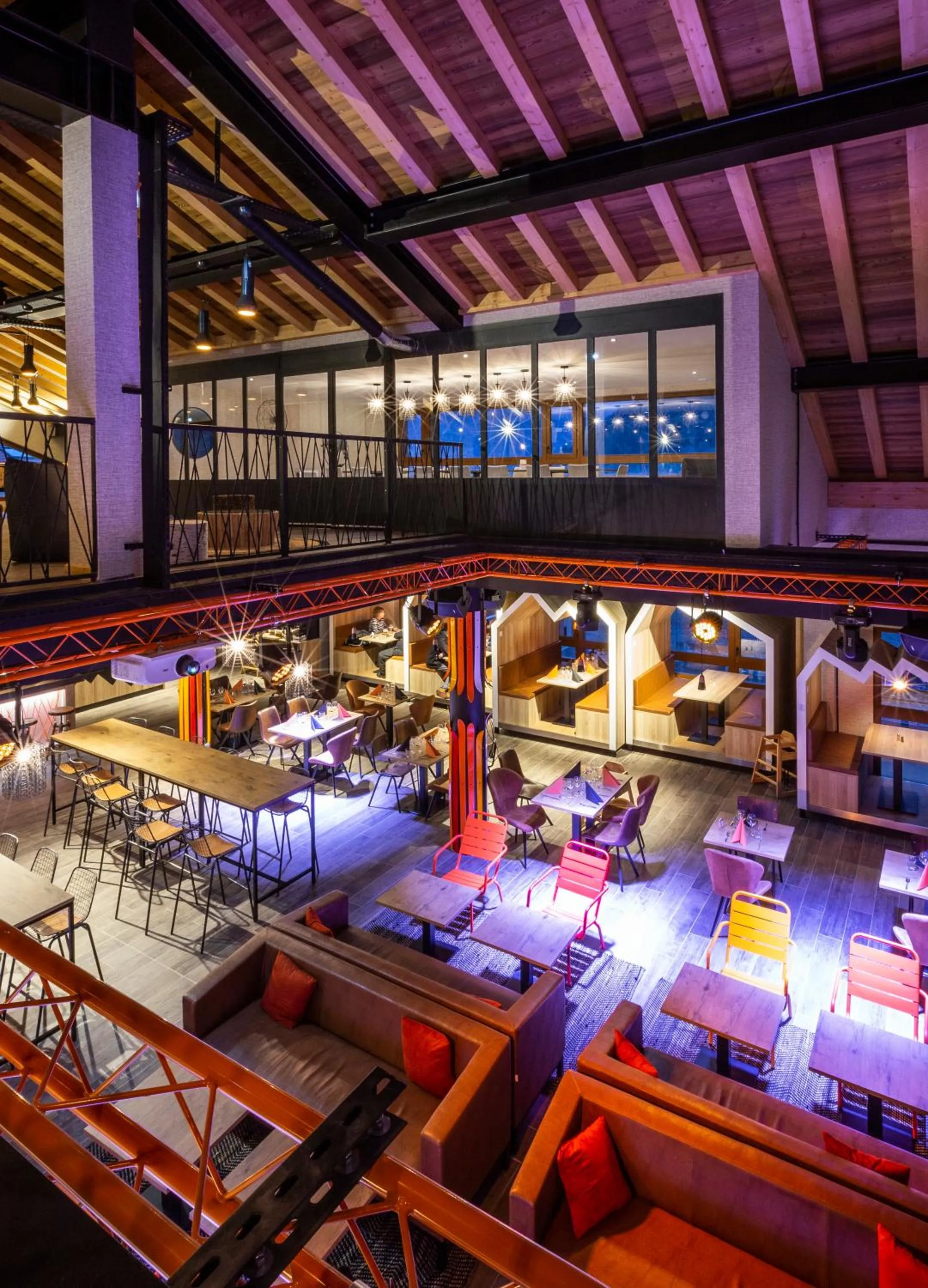 Restaurant/places to eat in Hotel Base Camp Lodge - Bourg Saint Maurice