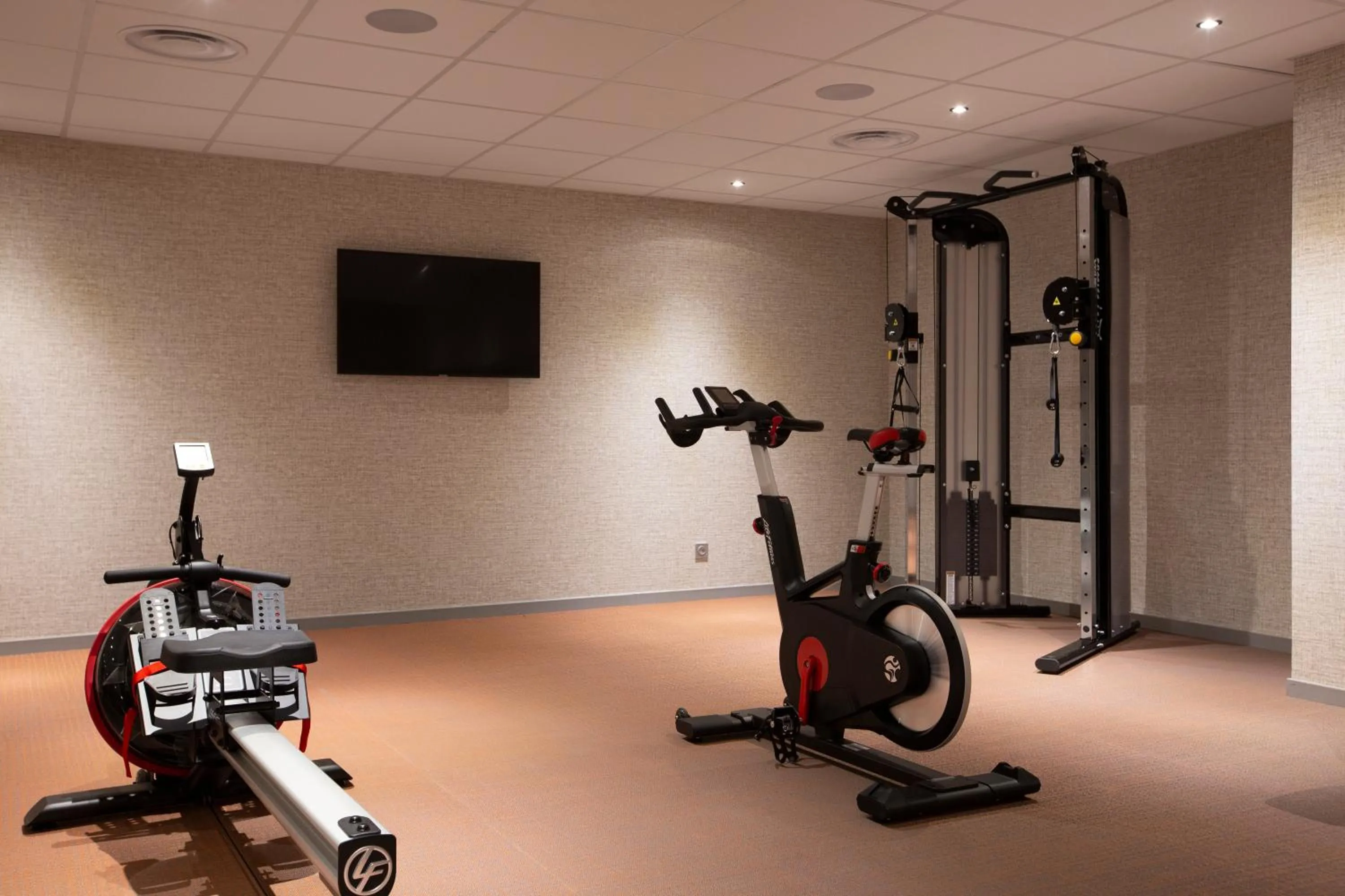 Fitness centre/facilities in Hotel Base Camp Lodge - Bourg Saint Maurice