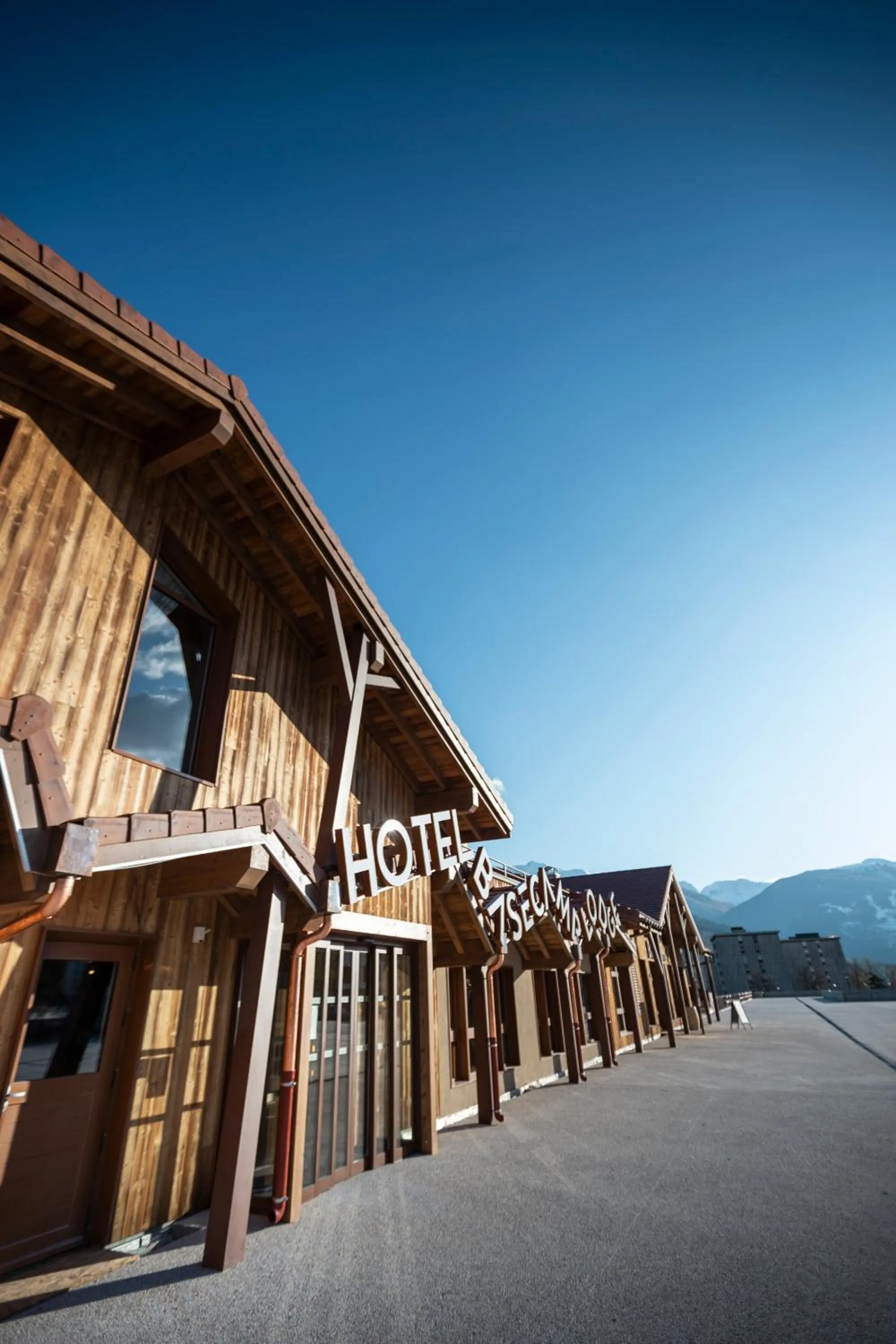 Property logo or sign in Hotel Base Camp Lodge - Bourg Saint Maurice