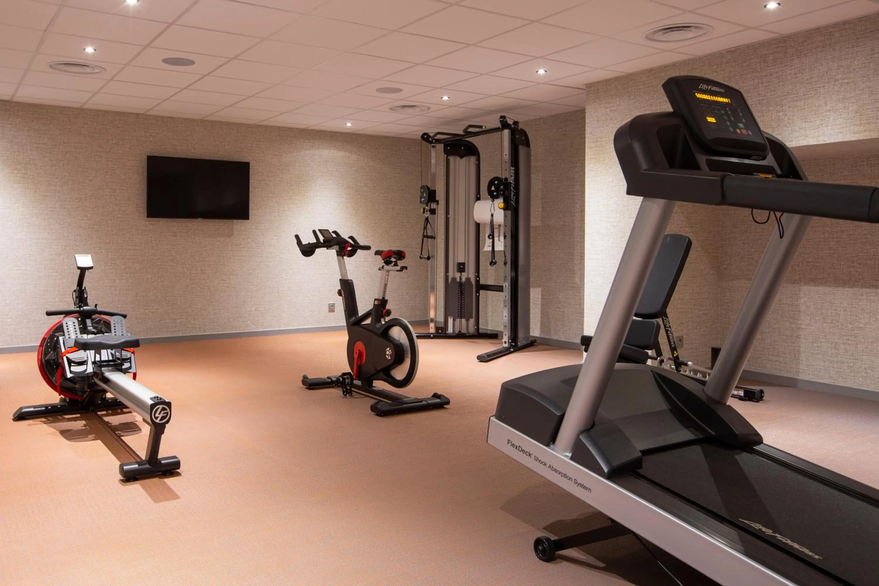 Fitness centre/facilities in Hotel Base Camp Lodge - Bourg Saint Maurice
