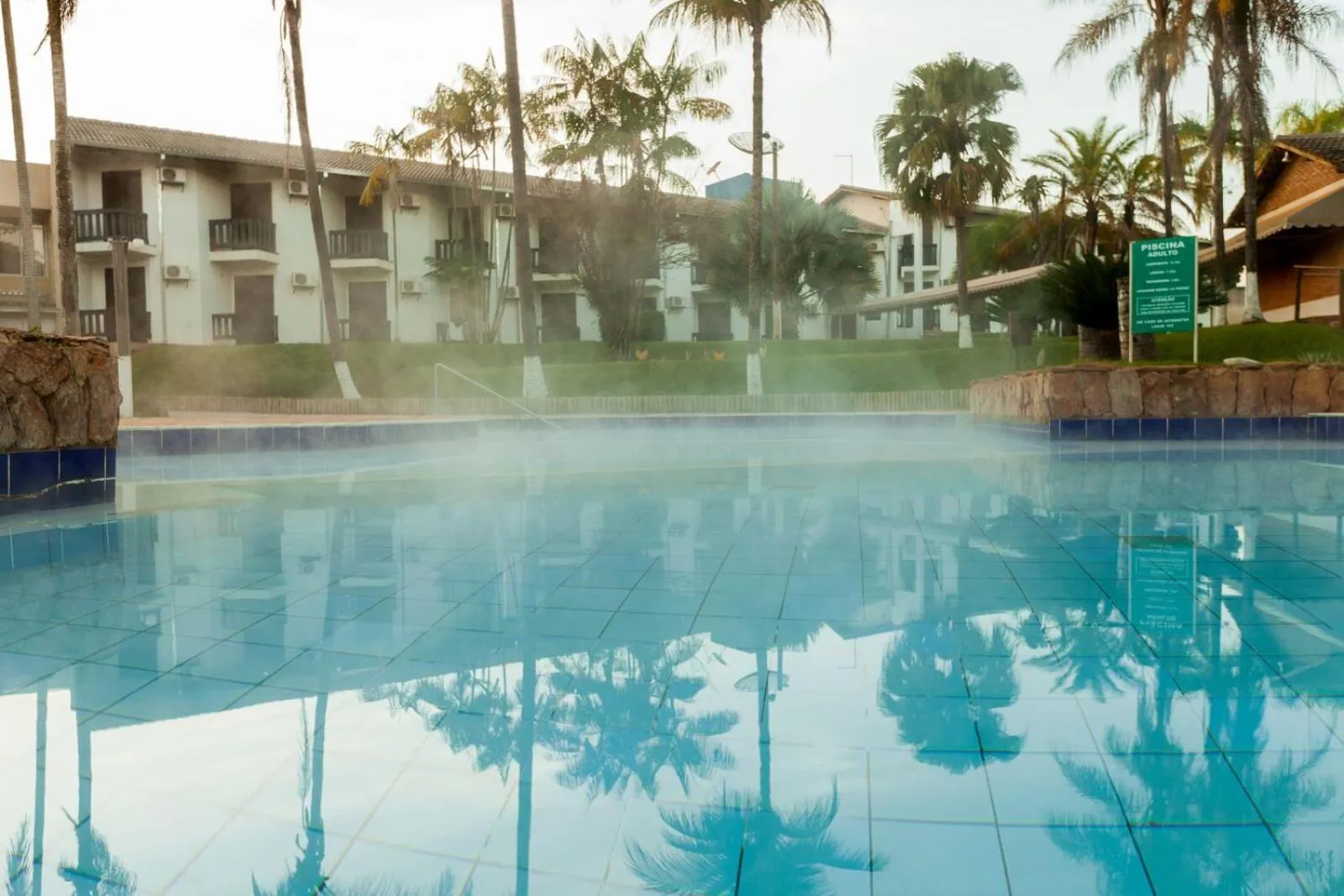 Hot Spring Bath in Caldas Park & Hotel Caldas Novas