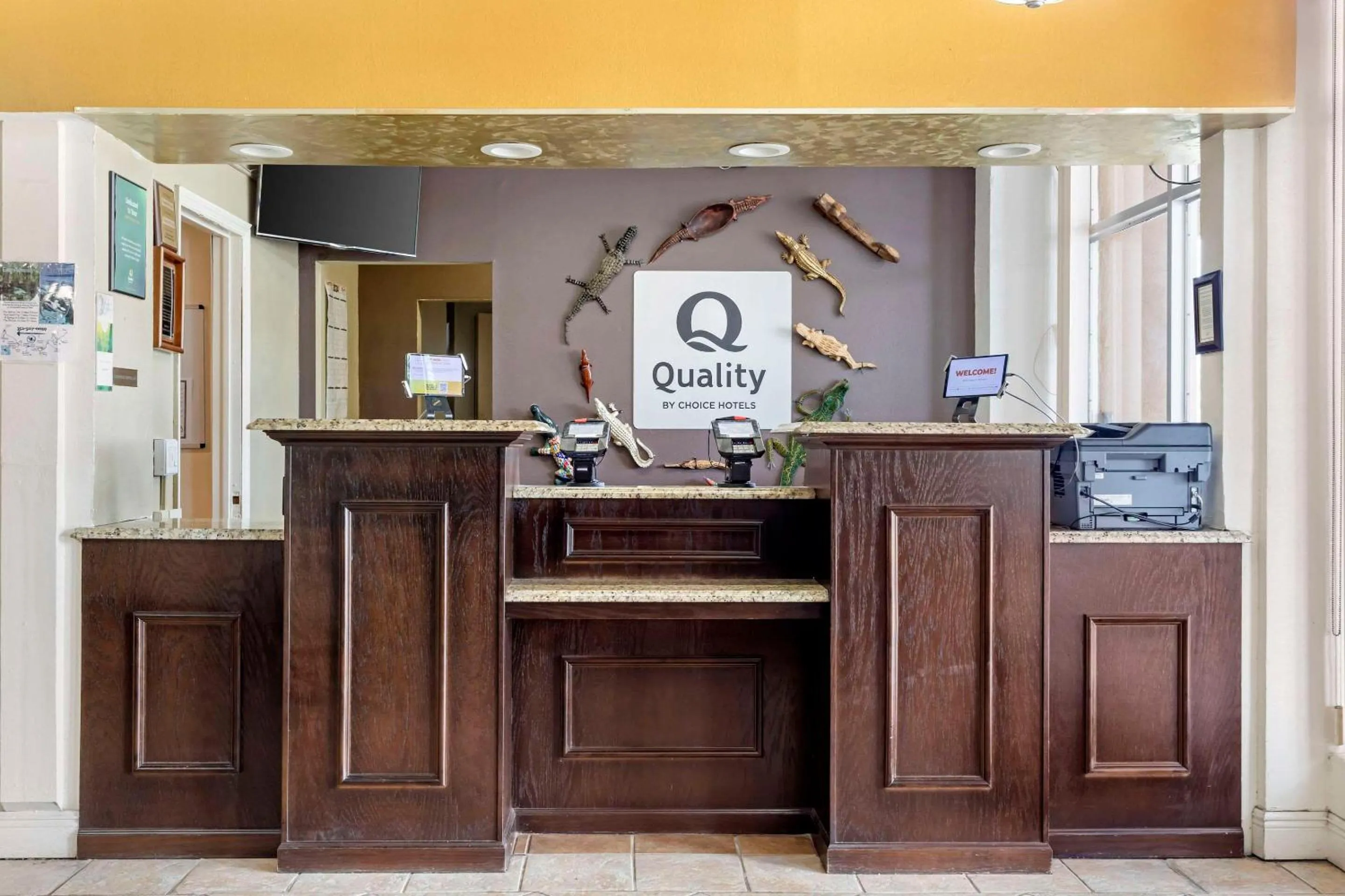 Lobby or reception in Quality Inn Alachua - Gainesville Area