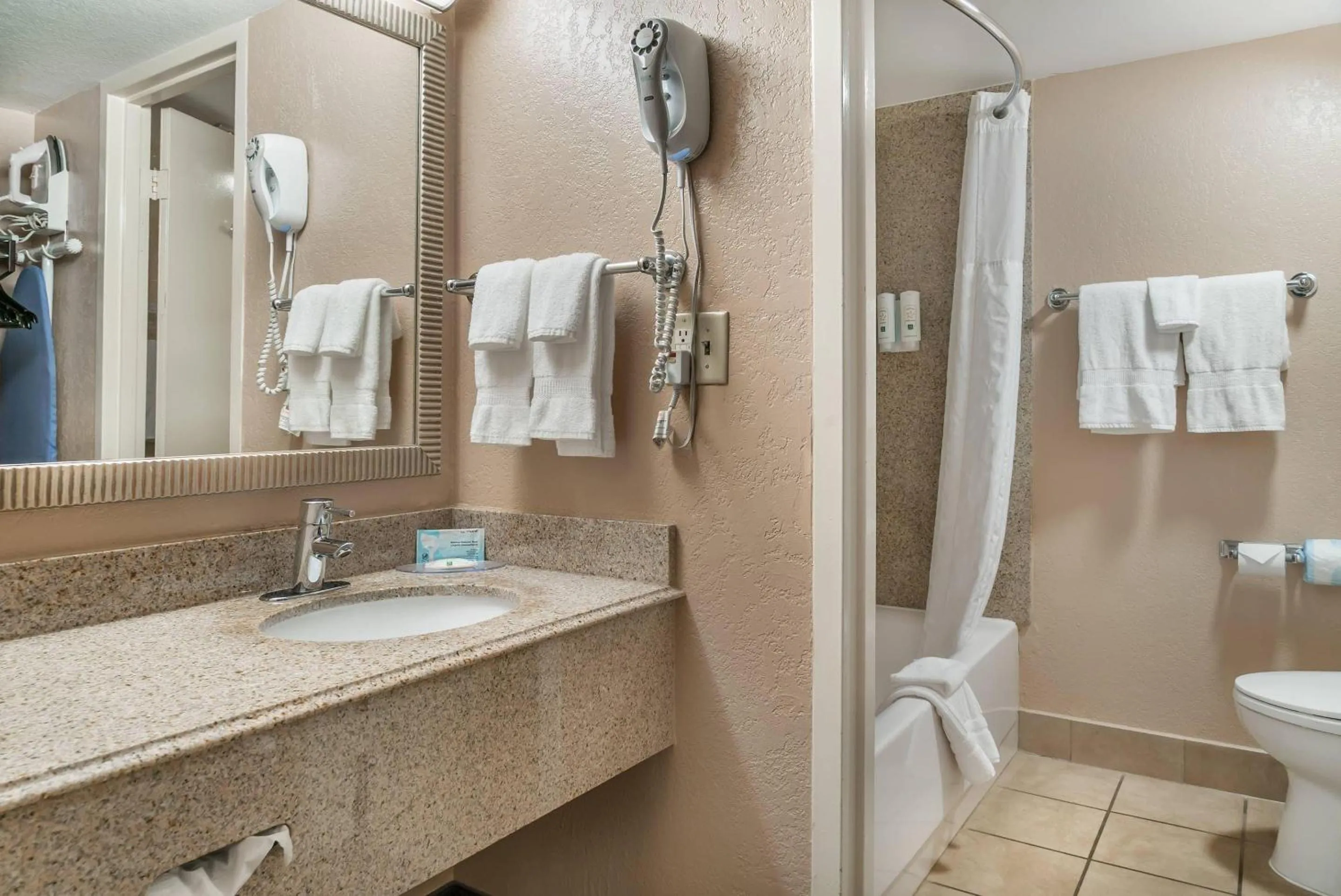 Bedroom in Quality Inn & Suites Next to the Casino