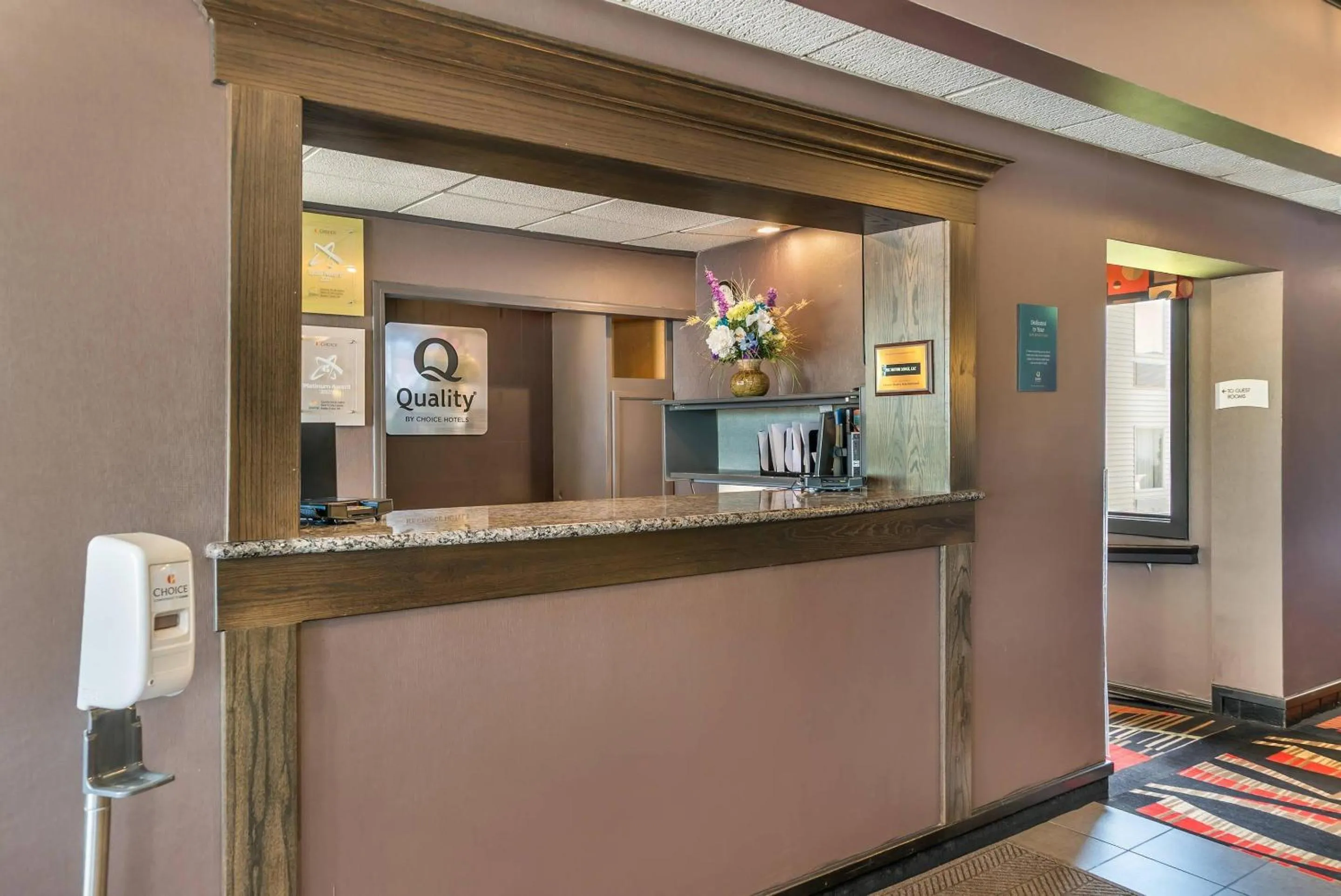 Lobby or reception in Quality Inn & Suites Next to the Casino