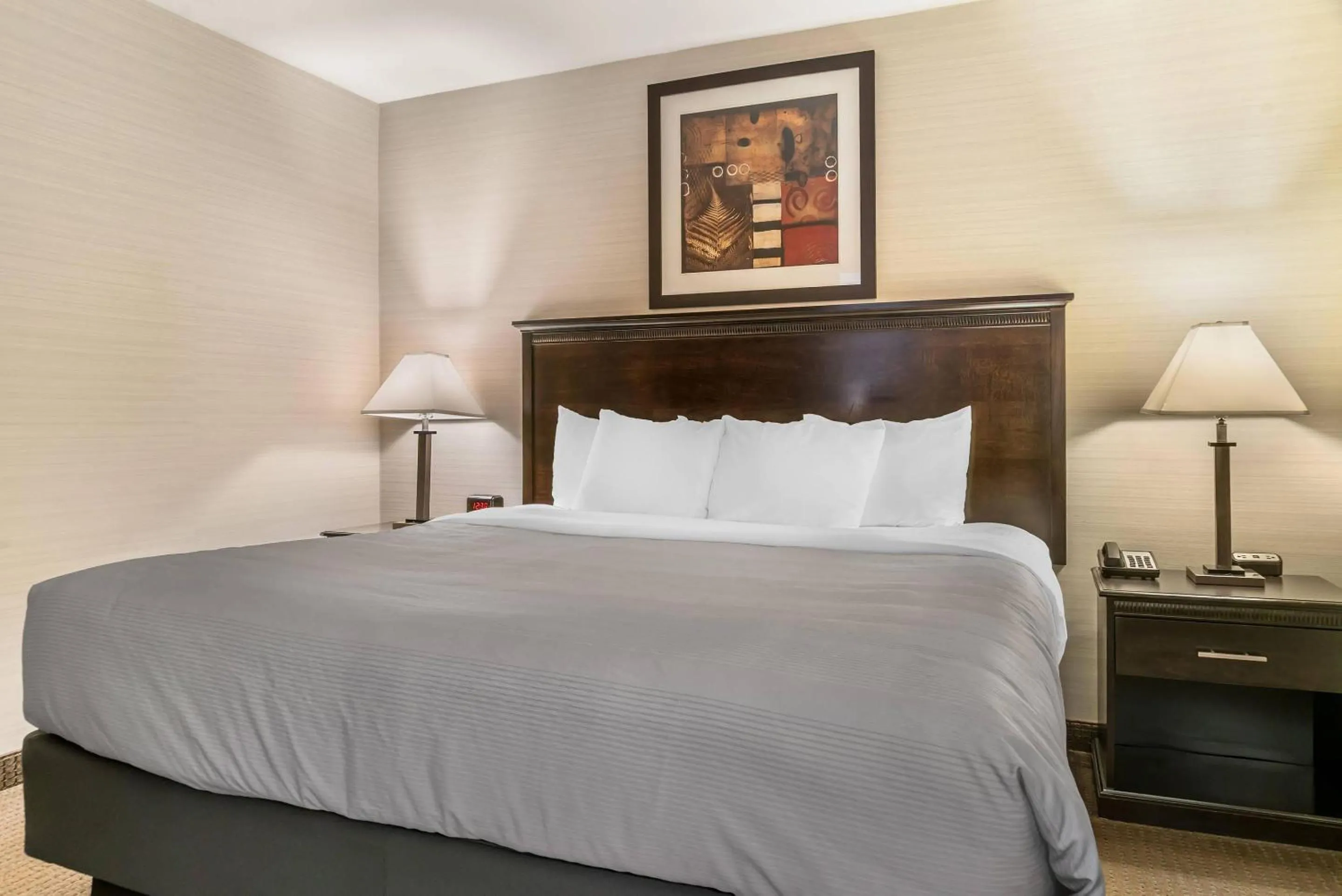 Bedroom, Bed in Quality Inn & Suites Next to the Casino