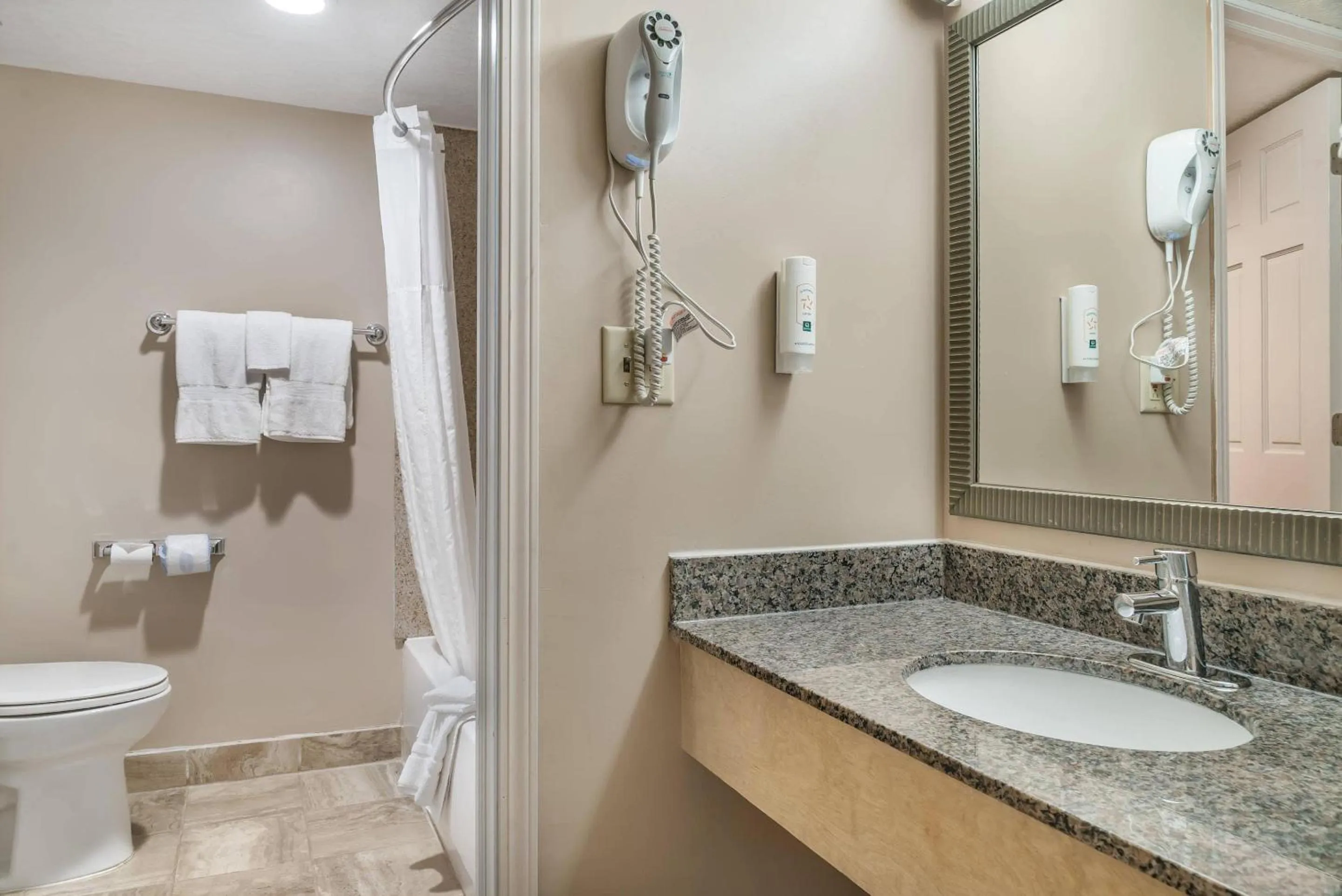 Bedroom in Quality Inn & Suites Next to the Casino