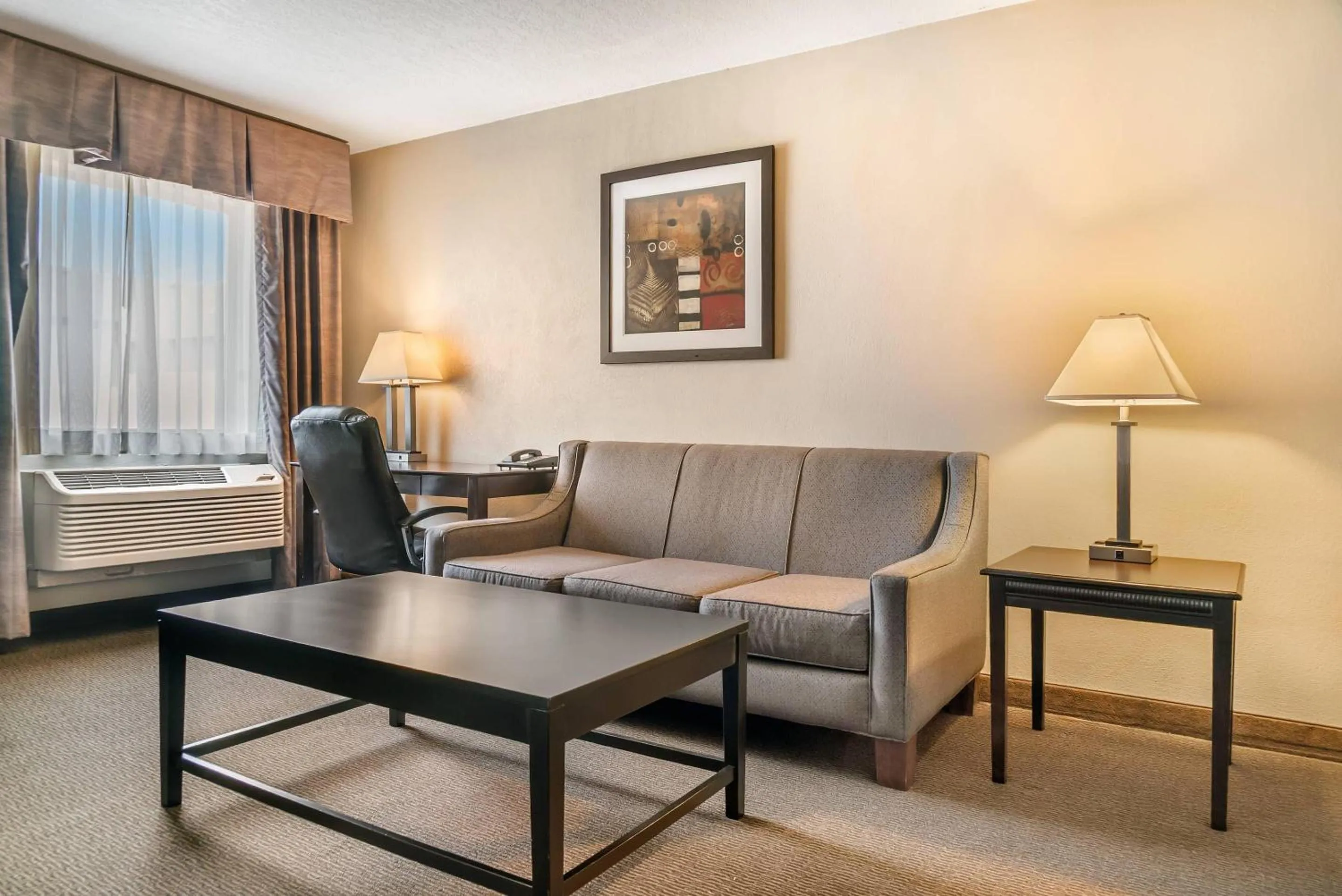 Bedroom in Quality Inn & Suites Next to the Casino