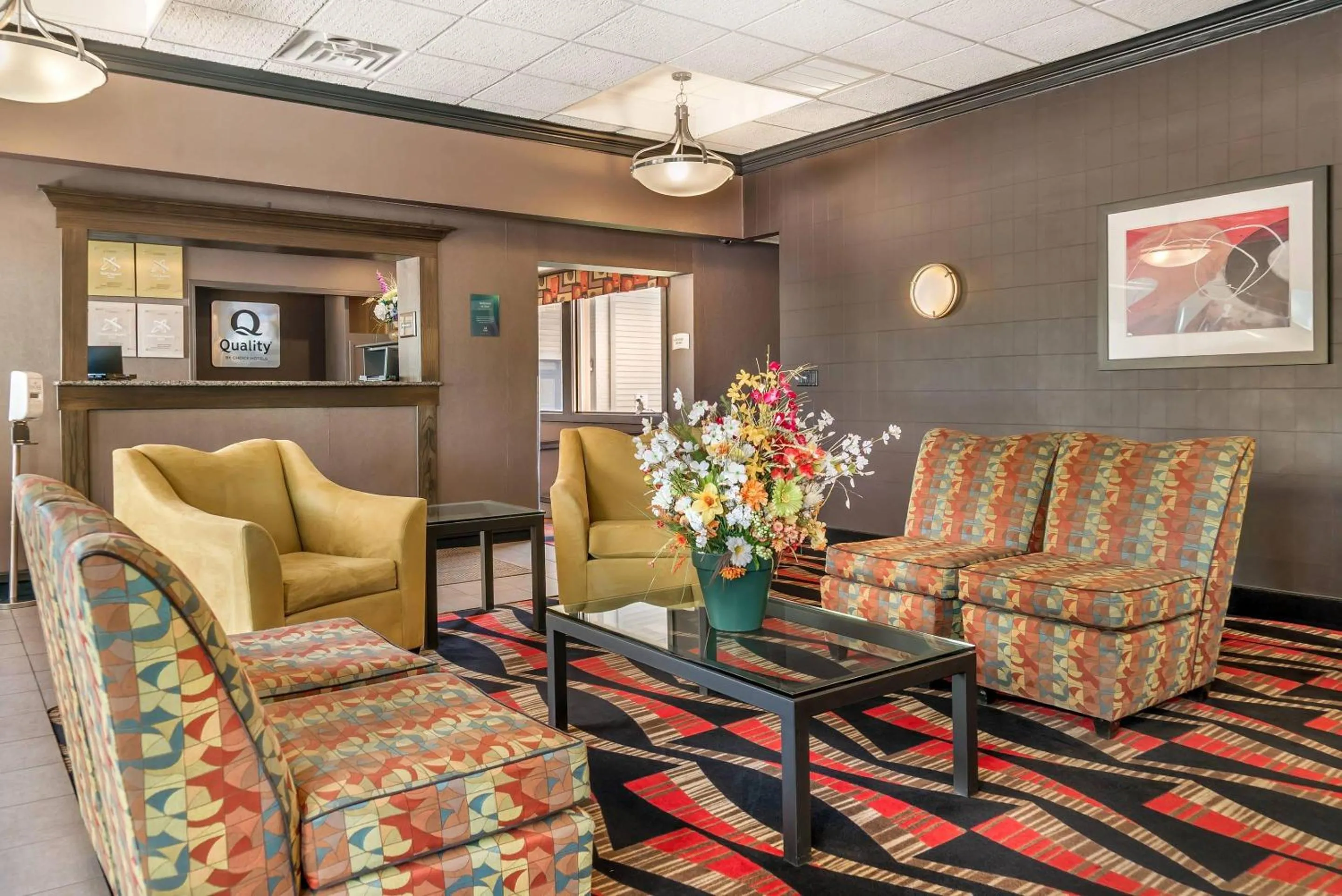 Lobby or reception in Quality Inn & Suites Next to the Casino