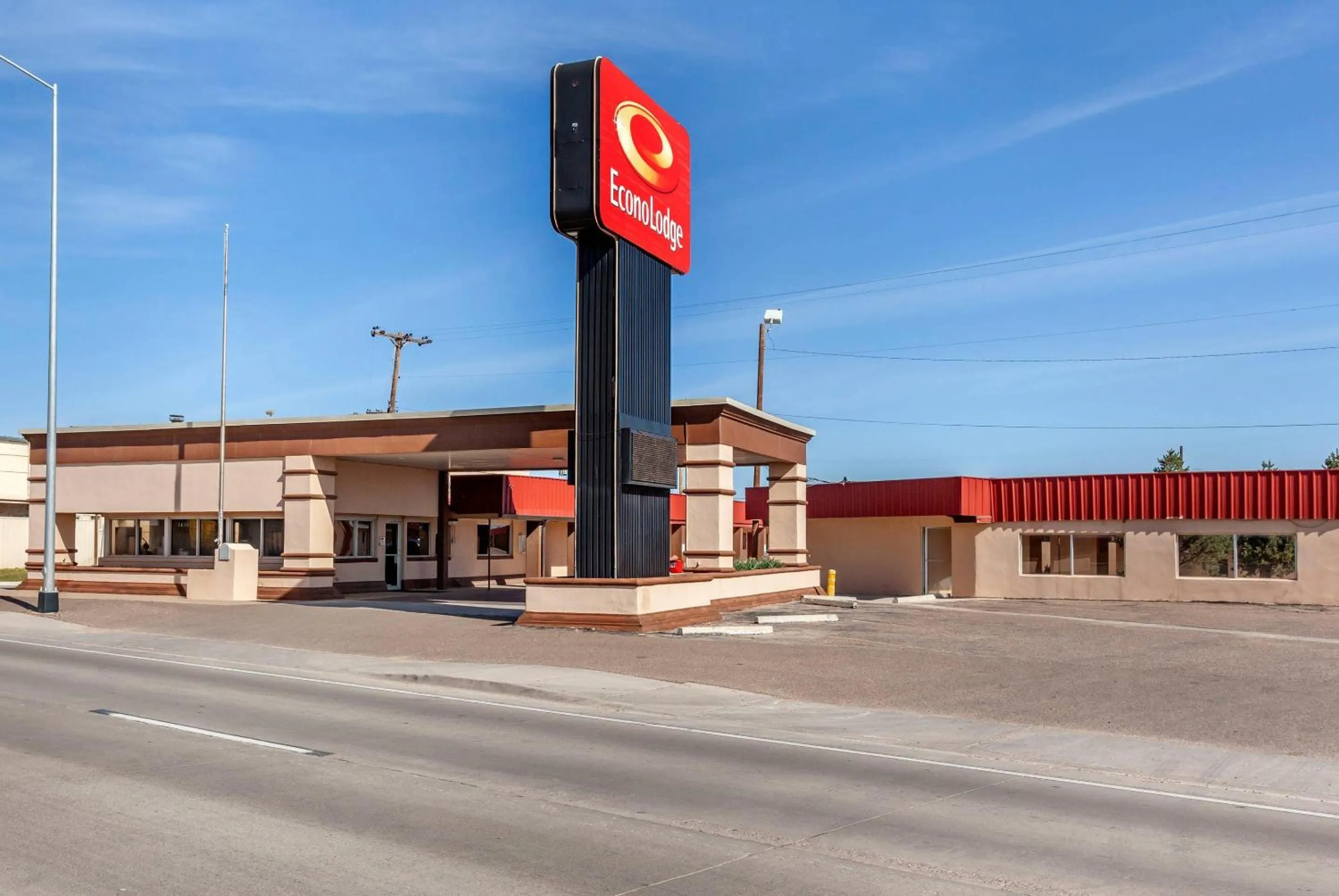 Property building in Econo Lodge Clovis