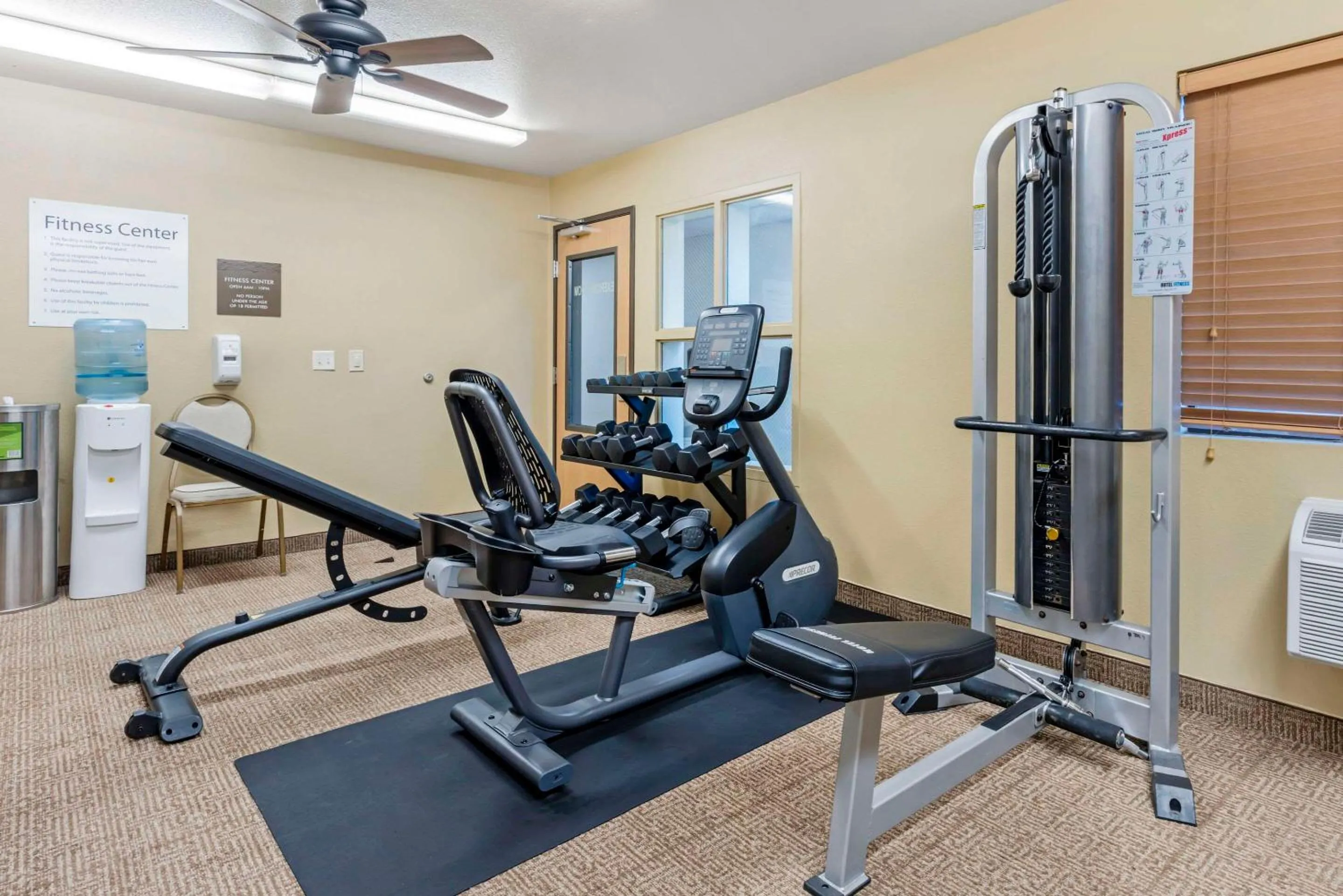 Fitness centre/facilities in Comfort Inn Marina on the Monterey Bay