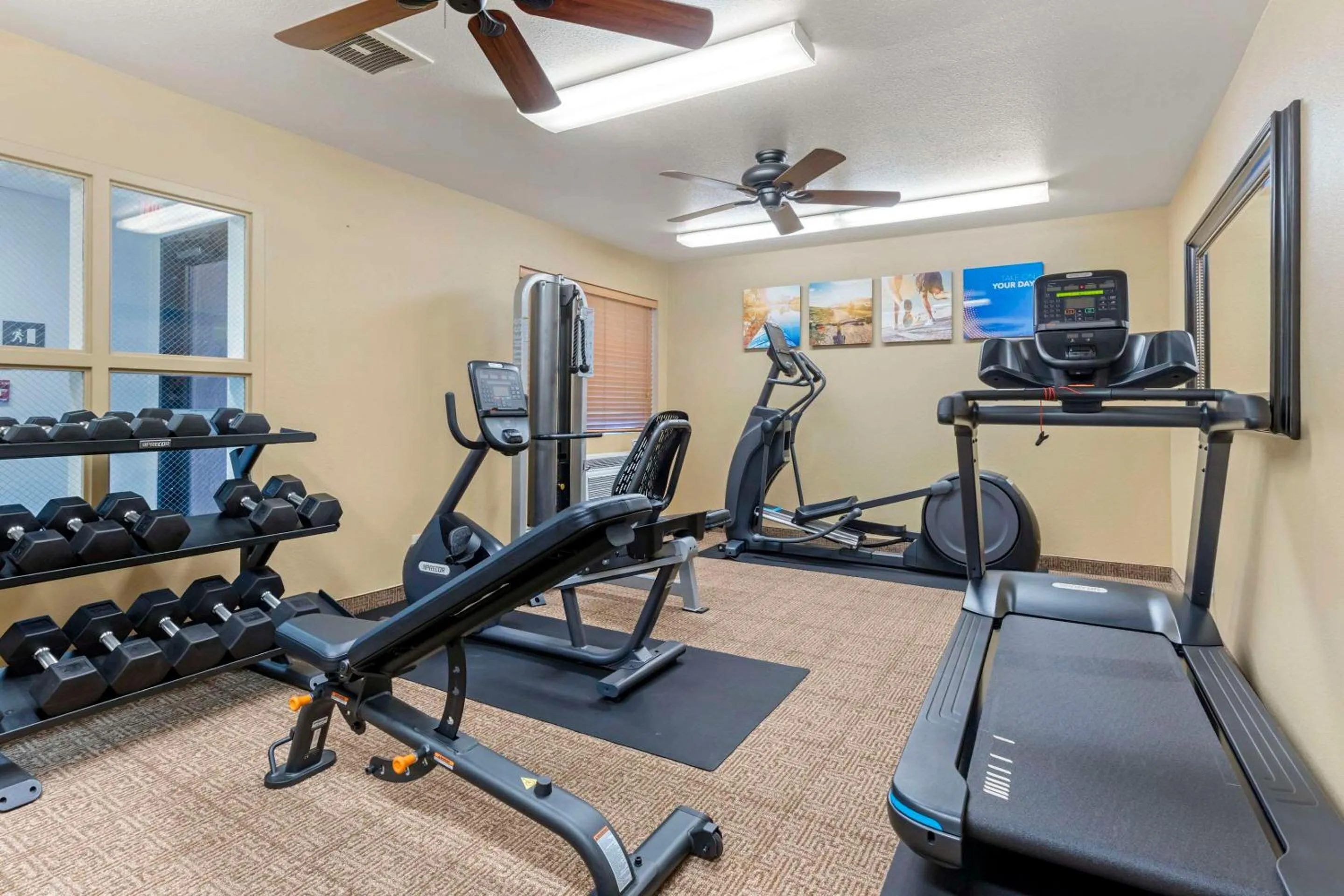 Fitness centre/facilities in Comfort Inn Marina on the Monterey Bay