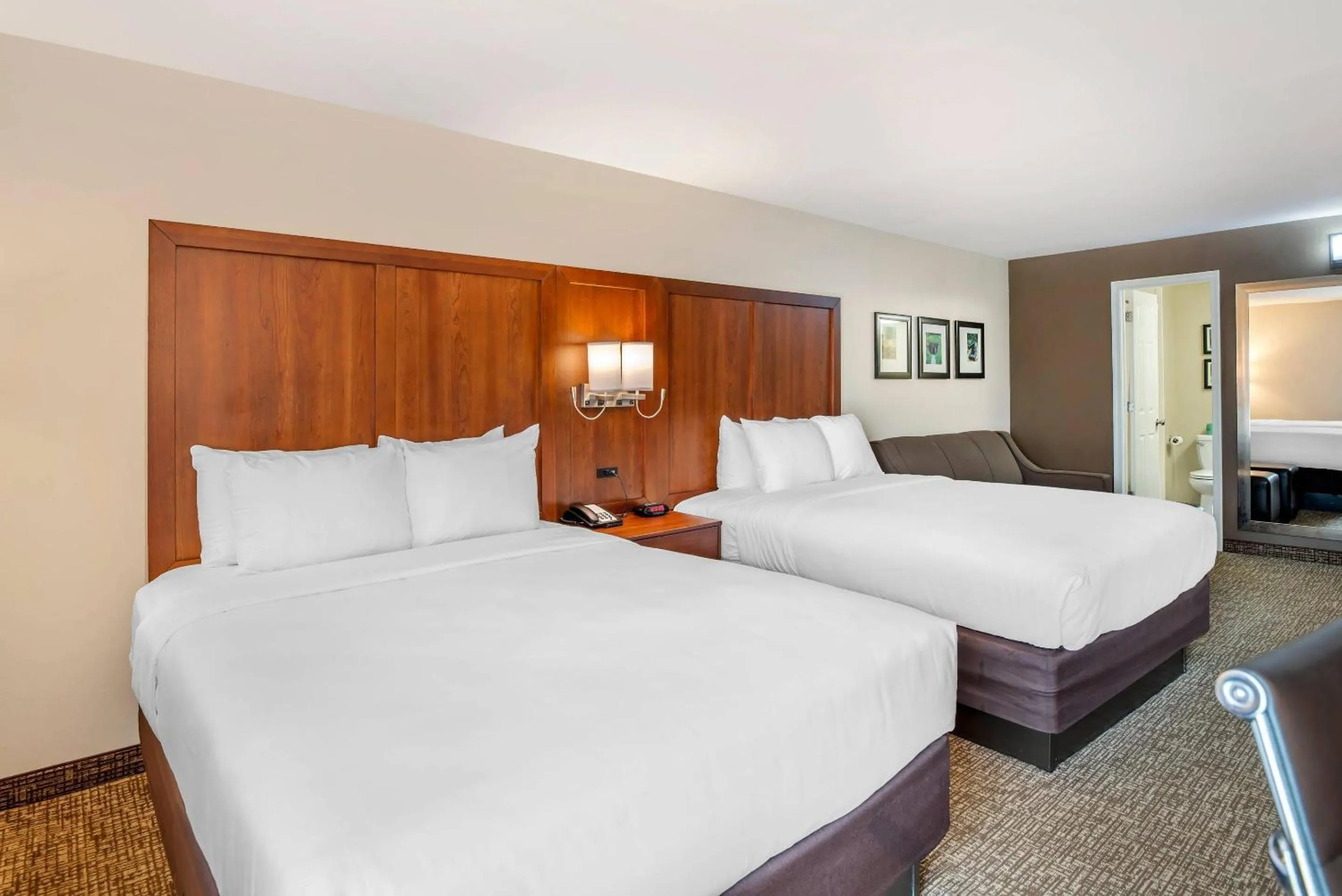 Bedroom, Bed in Comfort Inn Petersburg Fort Lee Area