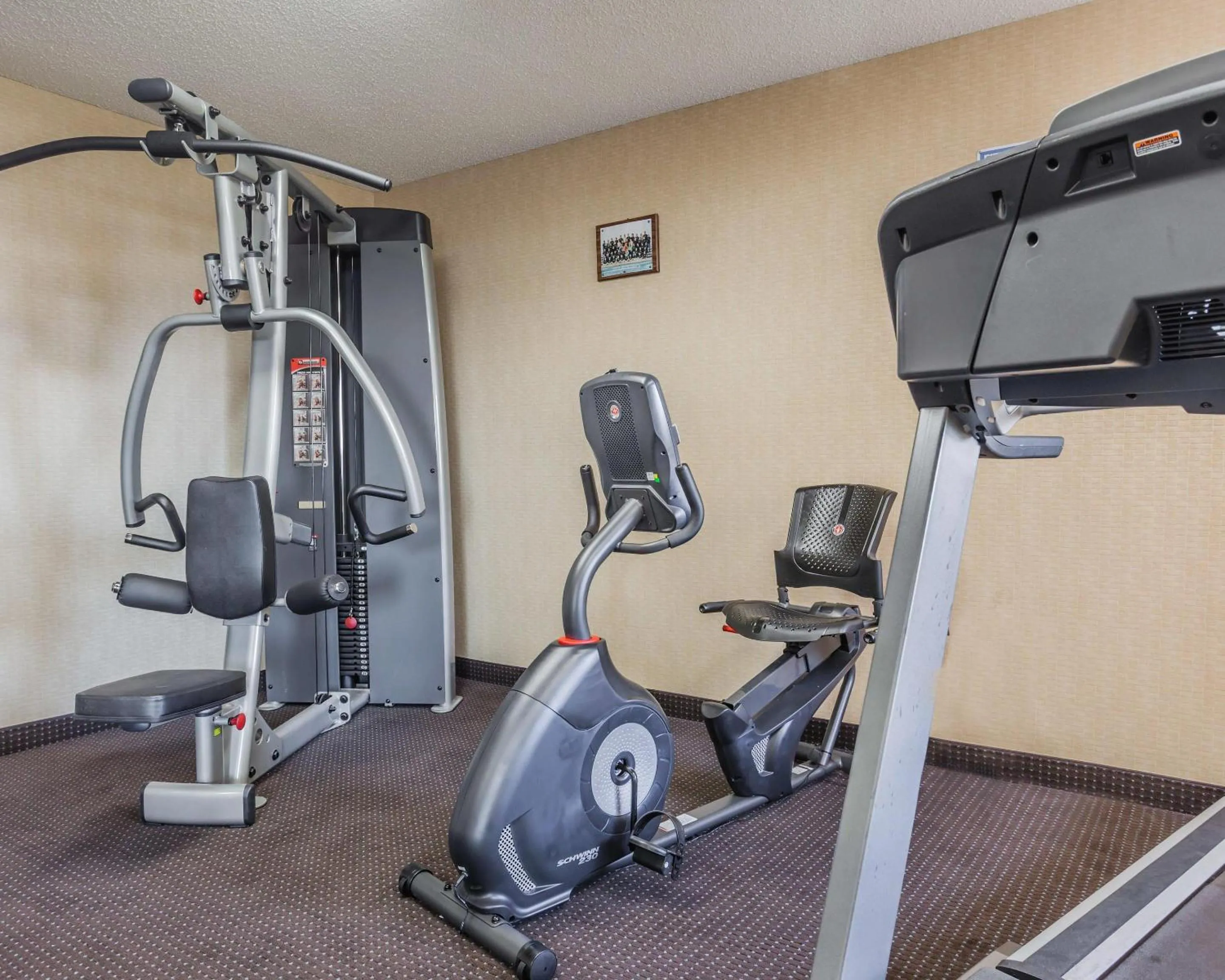 Fitness centre/facilities in Comfort Inn On the Bay
