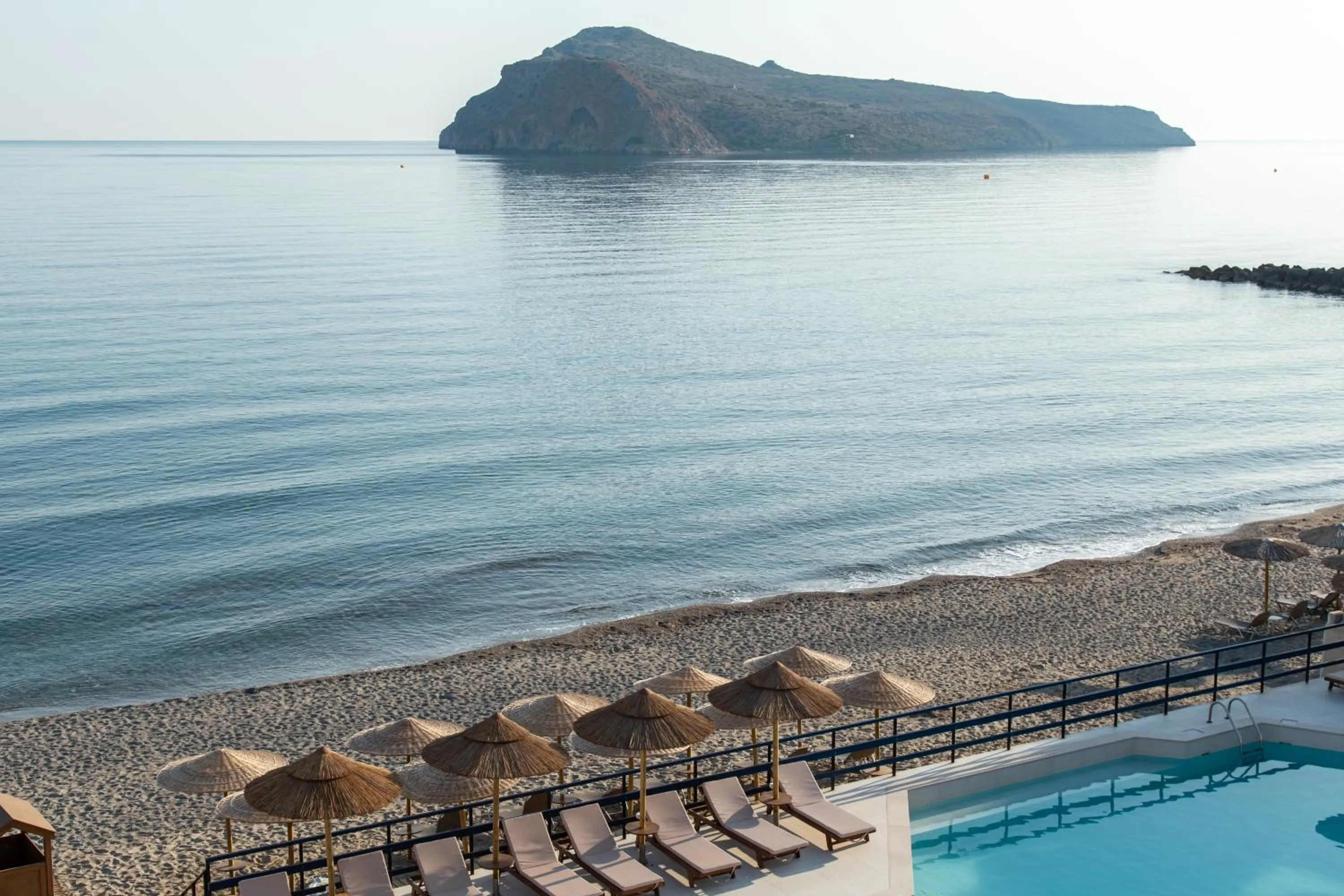 Landmark view in Hotel Haris on the beach