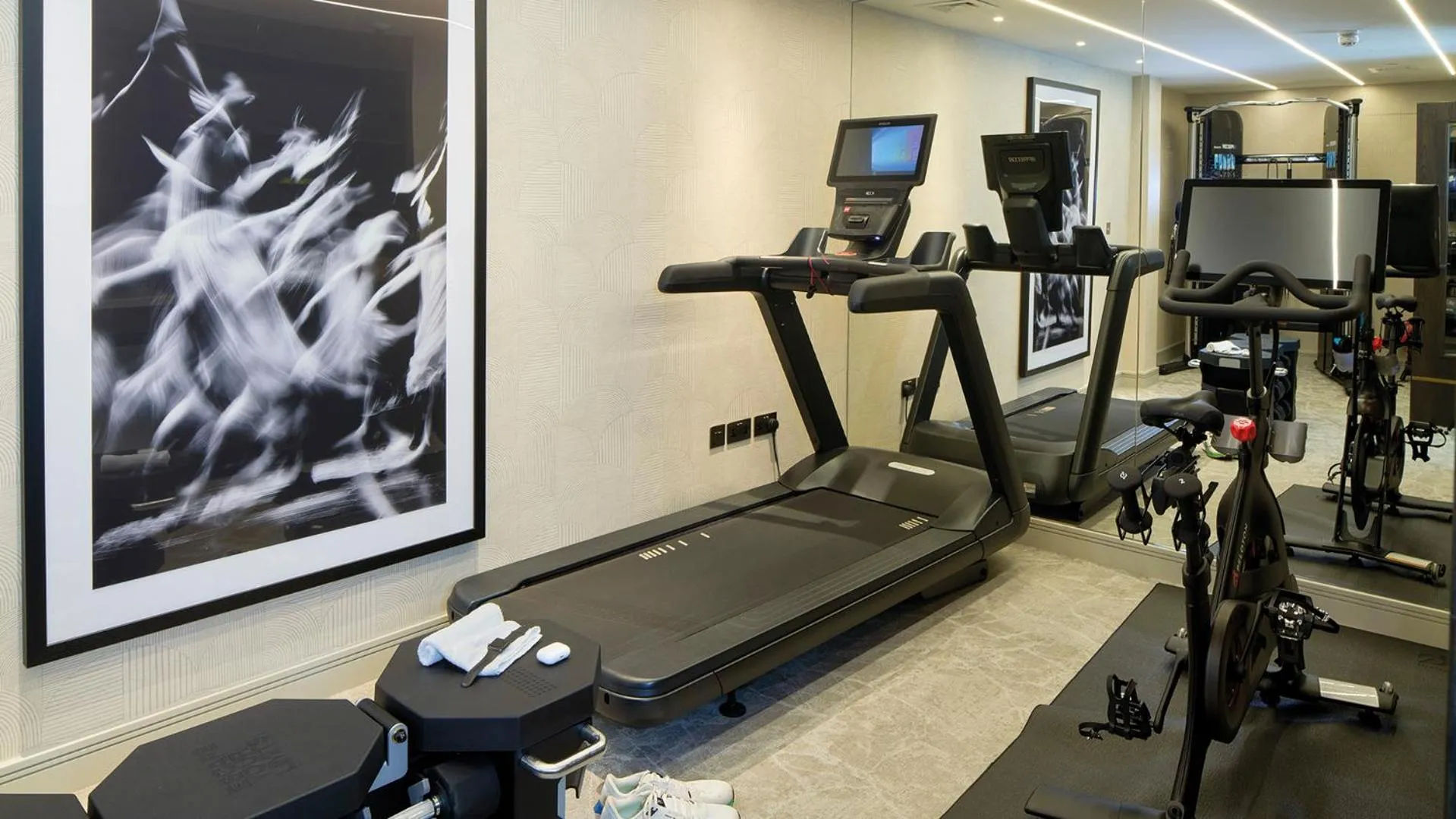 Fitness centre/facilities in Cheval Phoenix House at Sloane Square