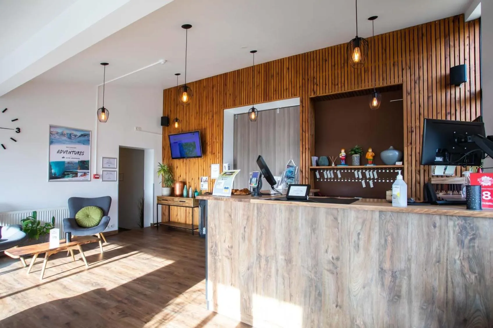 Lobby or reception in Adventure Hotel Hof