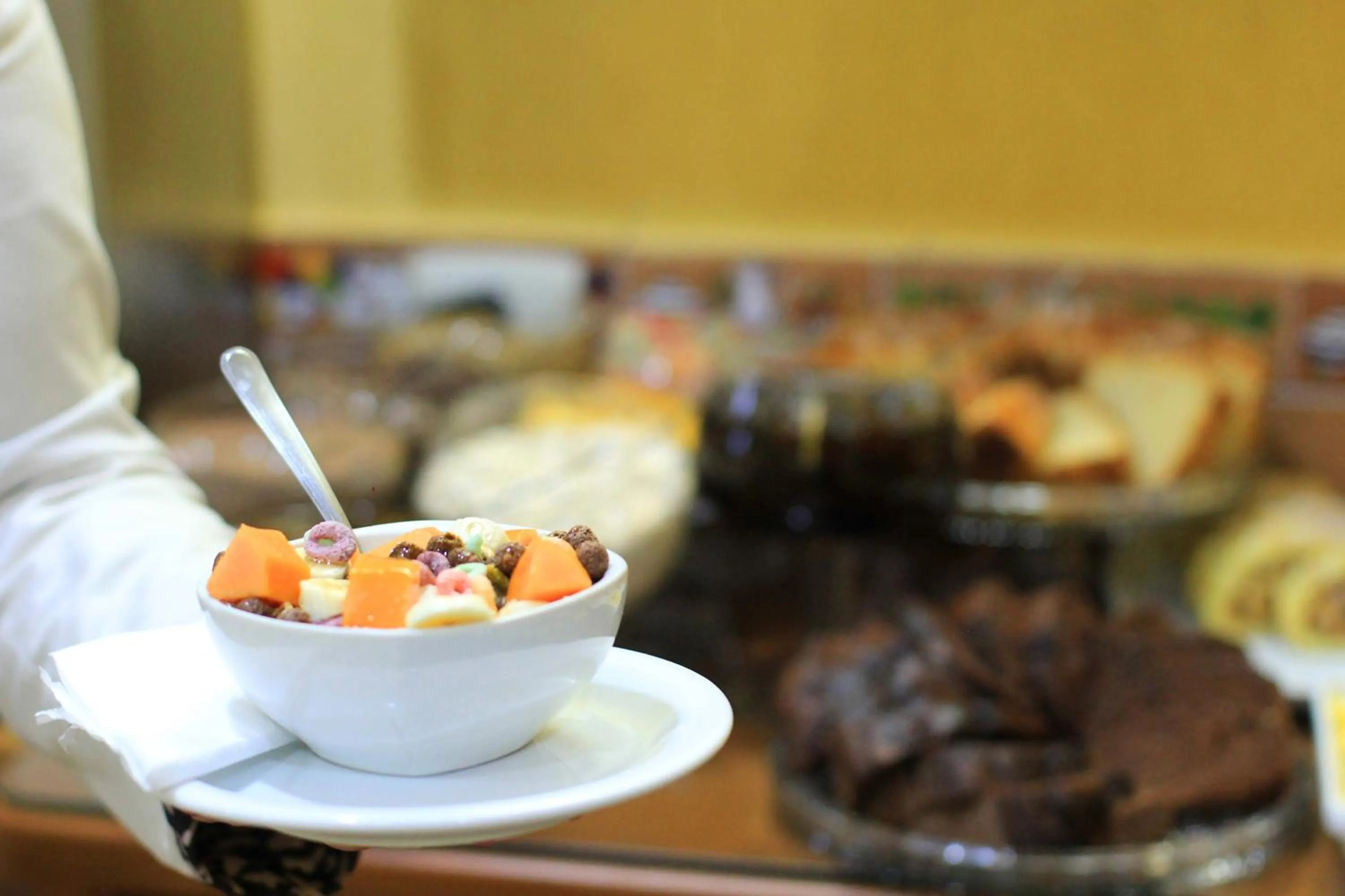 Food and drinks in Hotel Valparaíso - Metrô Paraíso e 800m da Av Paulista