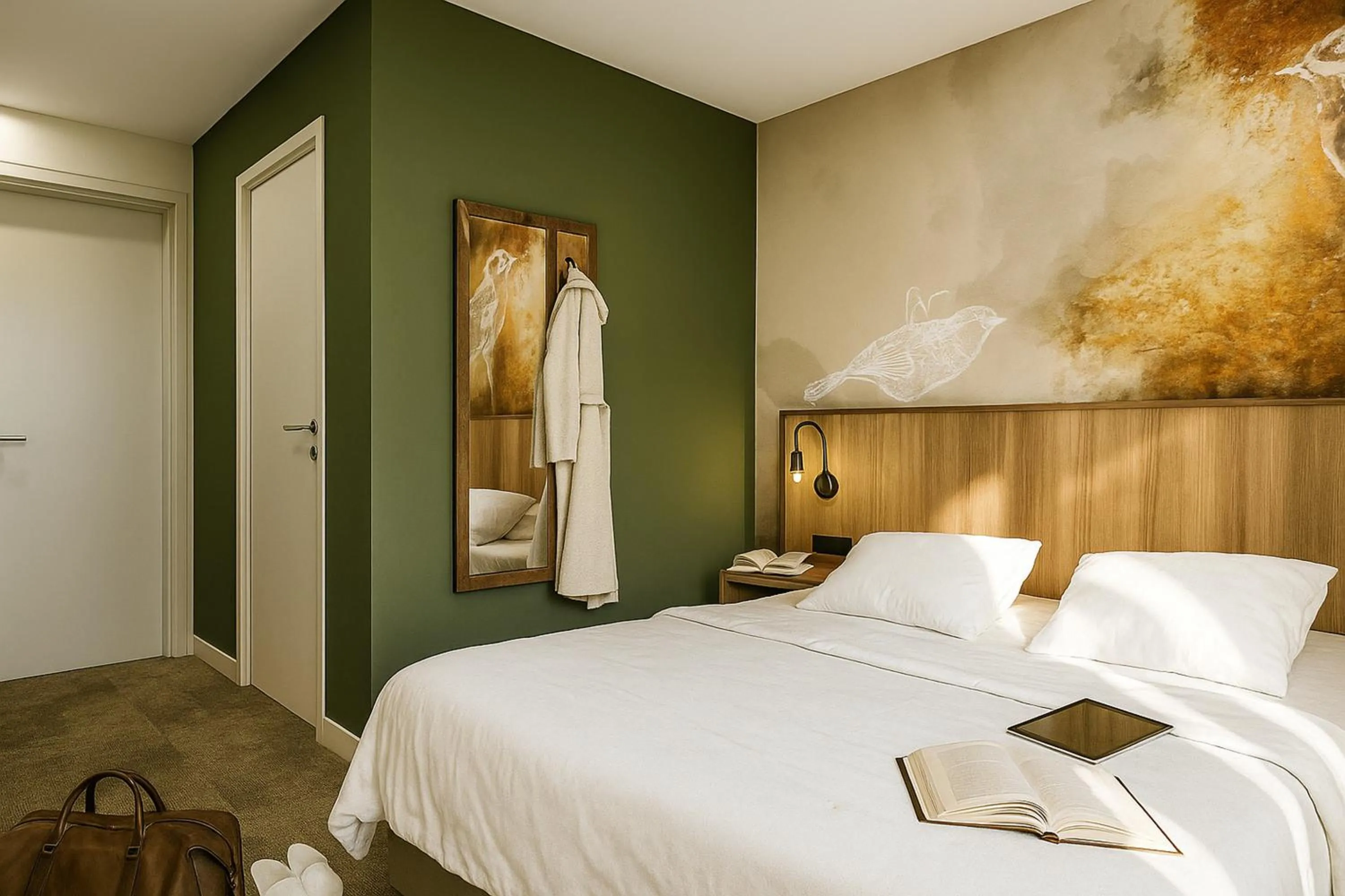 Photo of the whole room, Bed in Fletcher Hotel-Restaurant De Kempen