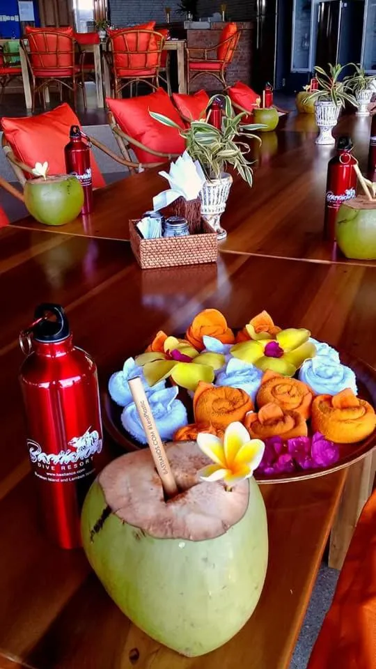 Restaurant/places to eat in Bastianos Bangka Dive Resort