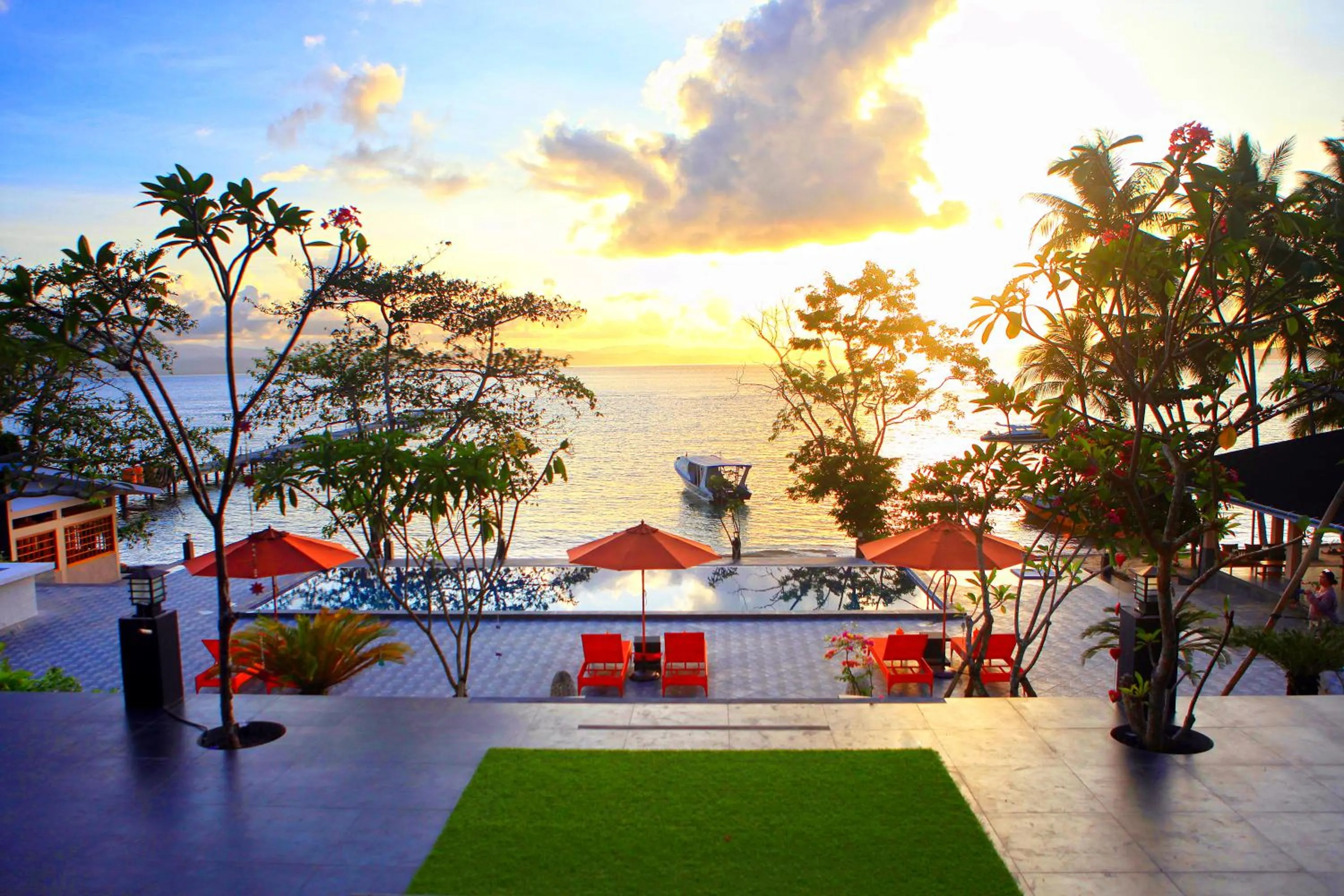 On site in Bastianos Bangka Dive Resort