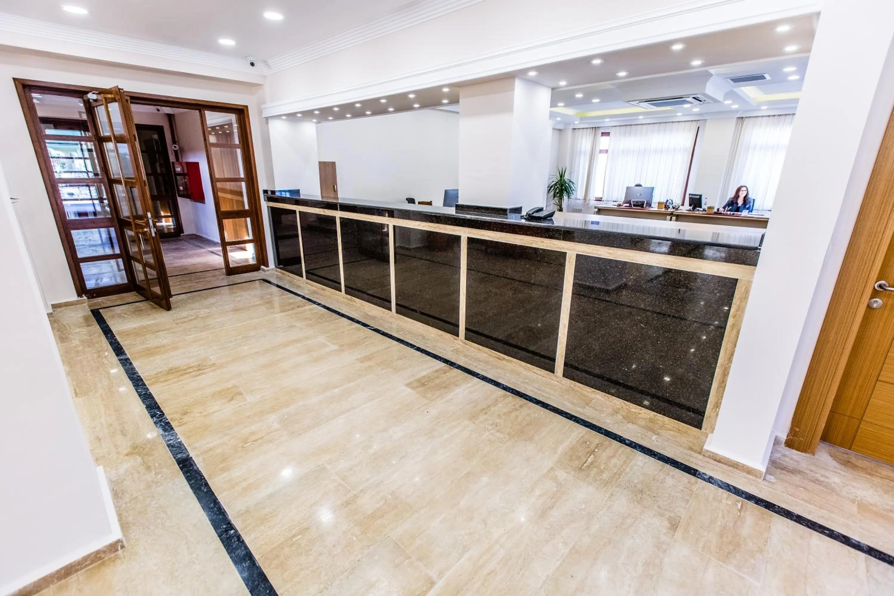 Lobby or reception in Club Marma Hotel