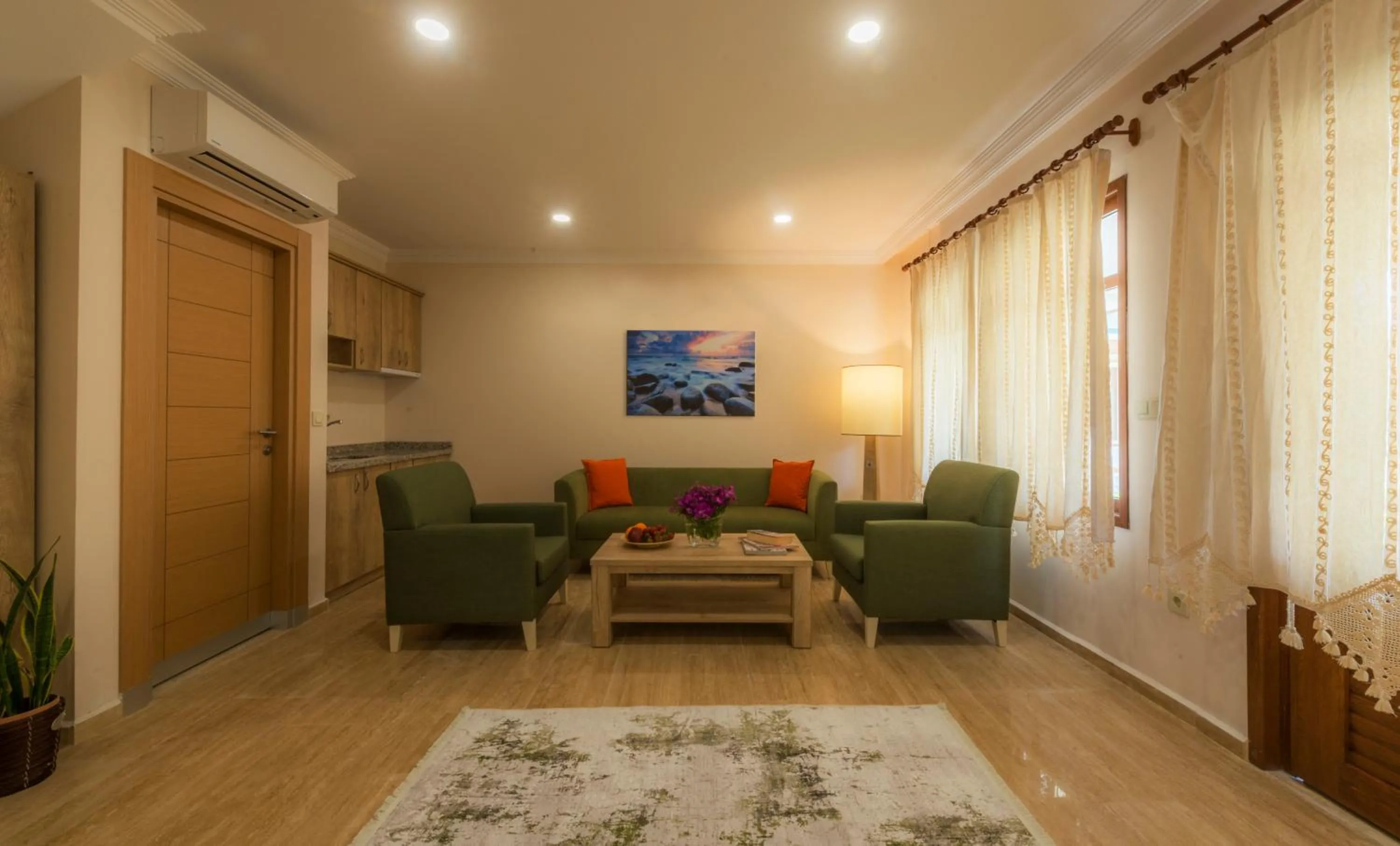 Living room in Club Marma Hotel