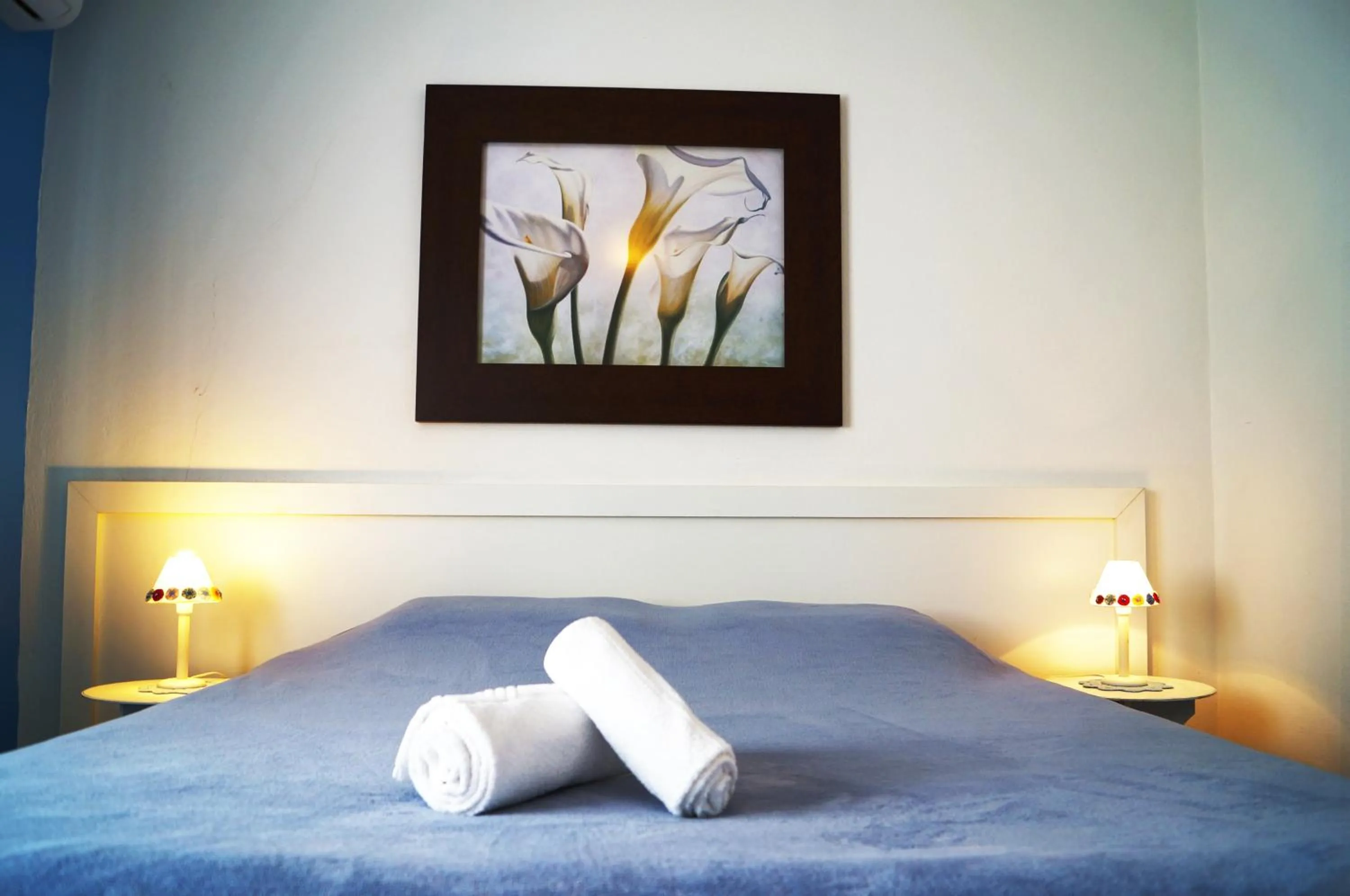 Bed in Pousada Villa Vecchia