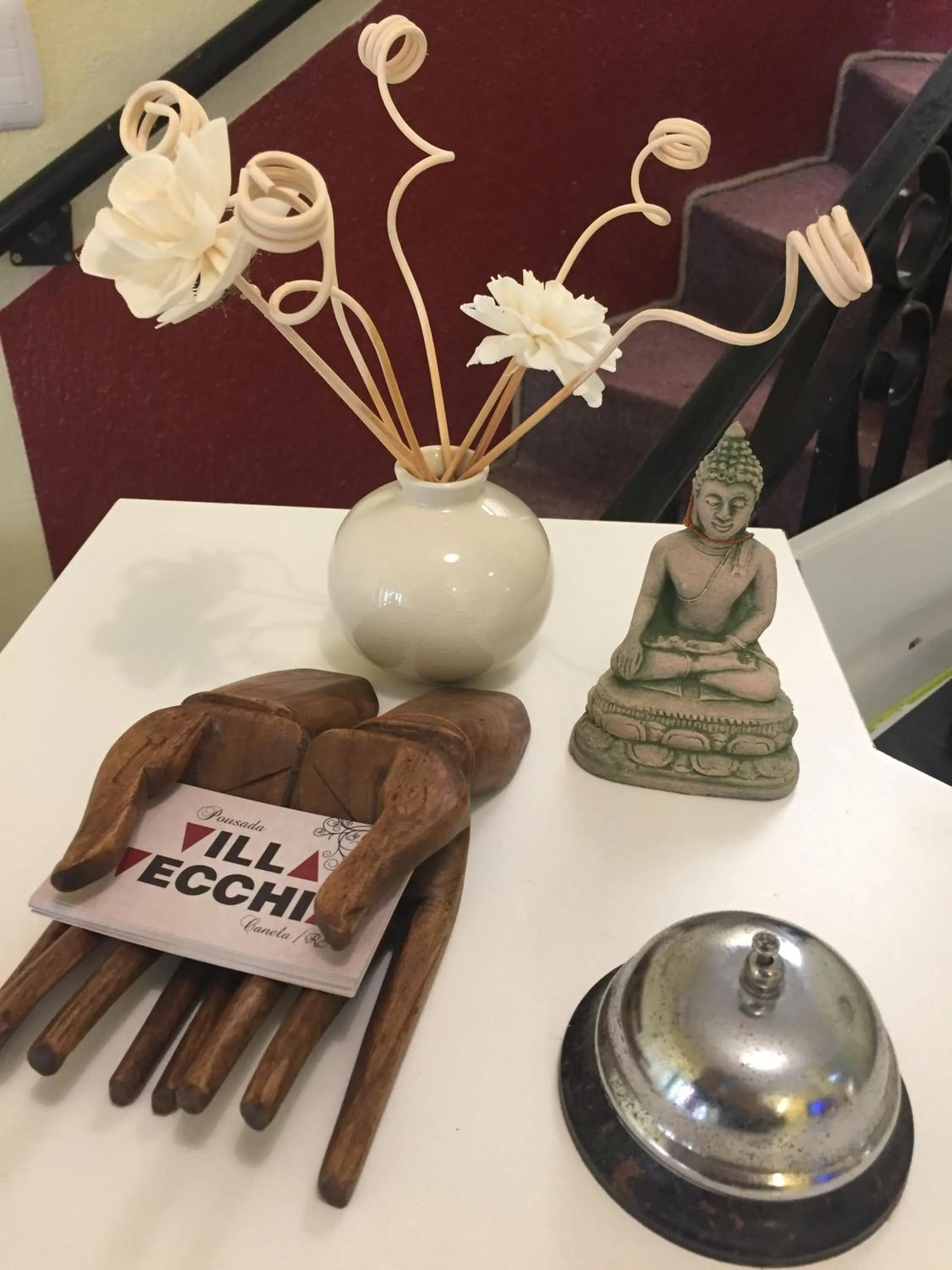 Decorative detail in Pousada Villa Vecchia